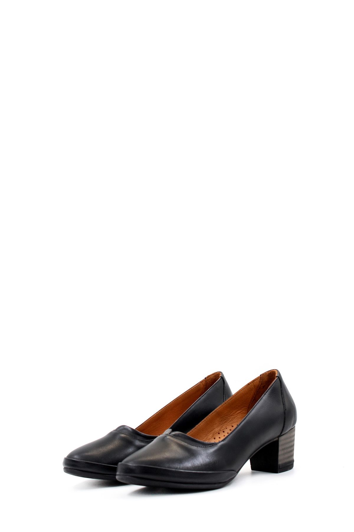 FAST STEP-Pantofi de damă din piele naturală cu toc gros 411ZA277 6