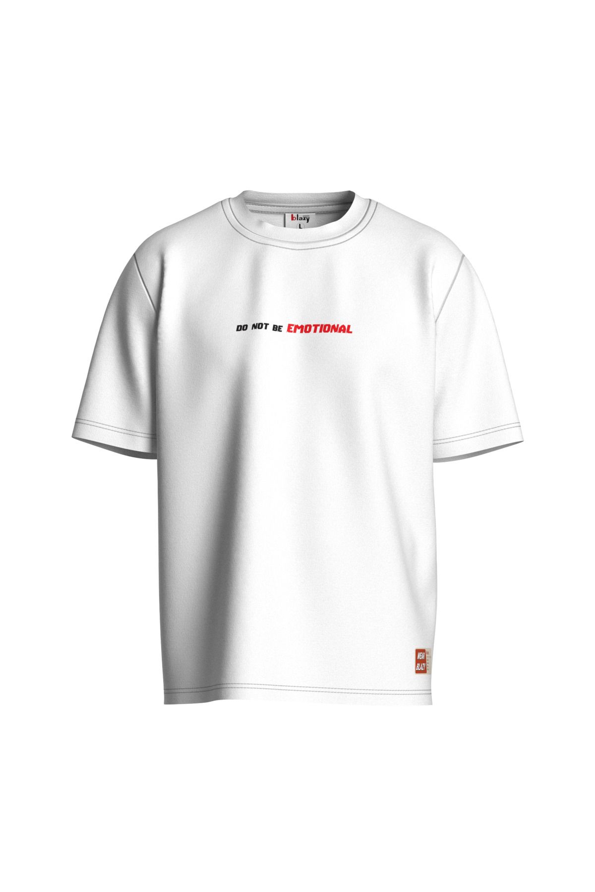 BLAZY DON’T BE EMOTIONAL BASKILI OVERSİZE T-SHIRT