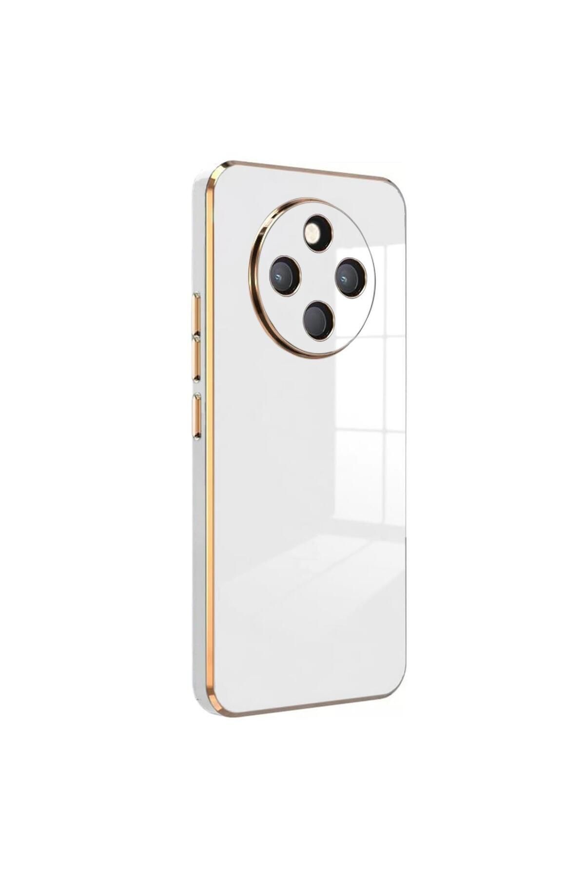 Microsonic Xiaomi Redmi 14C Kılıf Olive Plated Beyaz