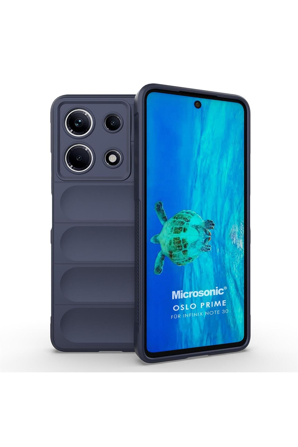 Microsonic Infinix Note 30 Kılıf Oslo Prime Lacivert