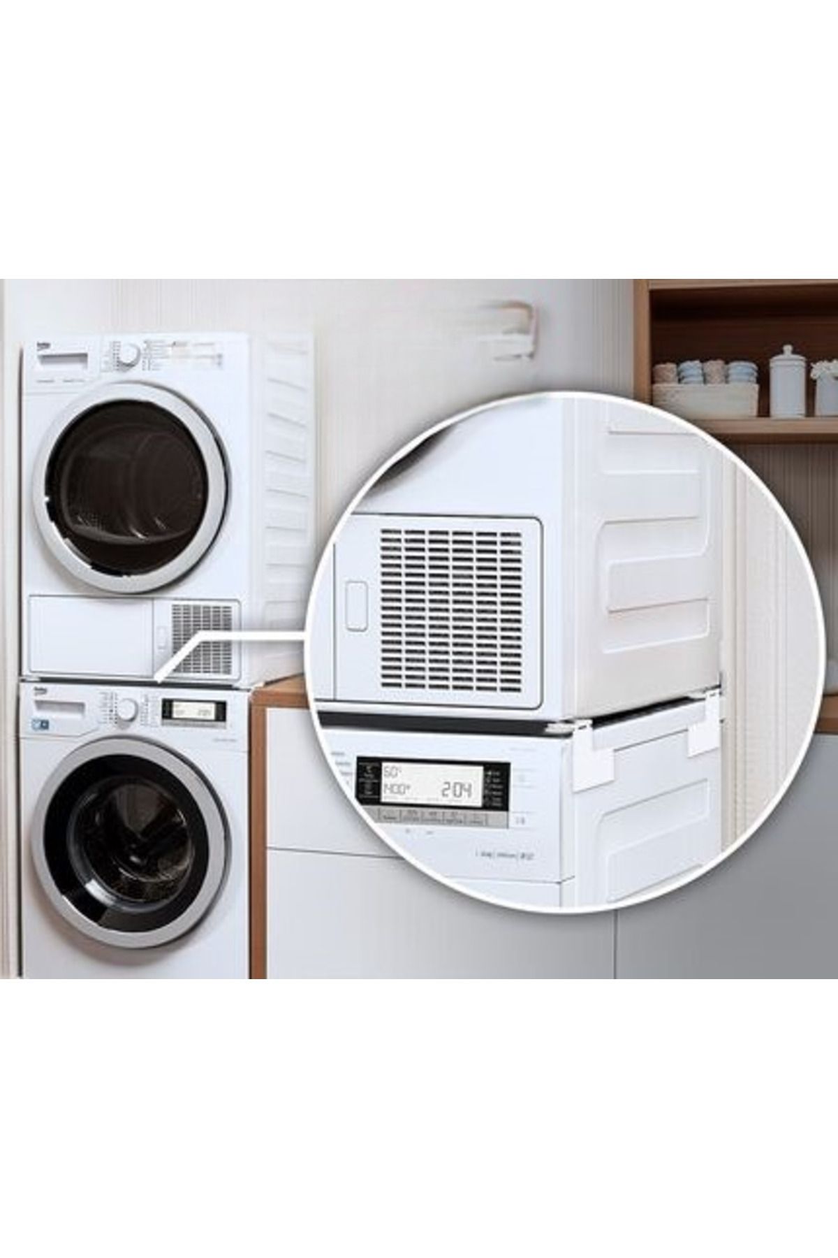 ÖZ BEYAZ EŞYA Beko D 82 HP ÇAMAŞIR VE KURUTMA MAKİNASI BİRLEŞTİRME APARATI
