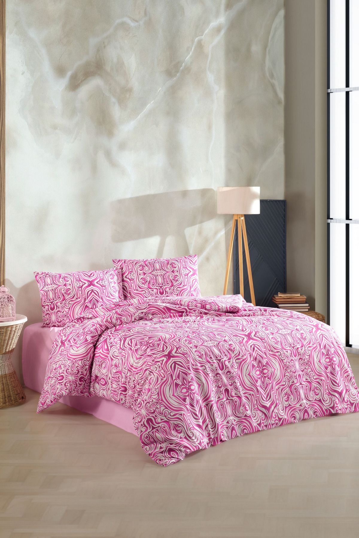 Kristal Ç.K KRİSTAL RNF NEVRESİM TK ELVİN FUŞYA