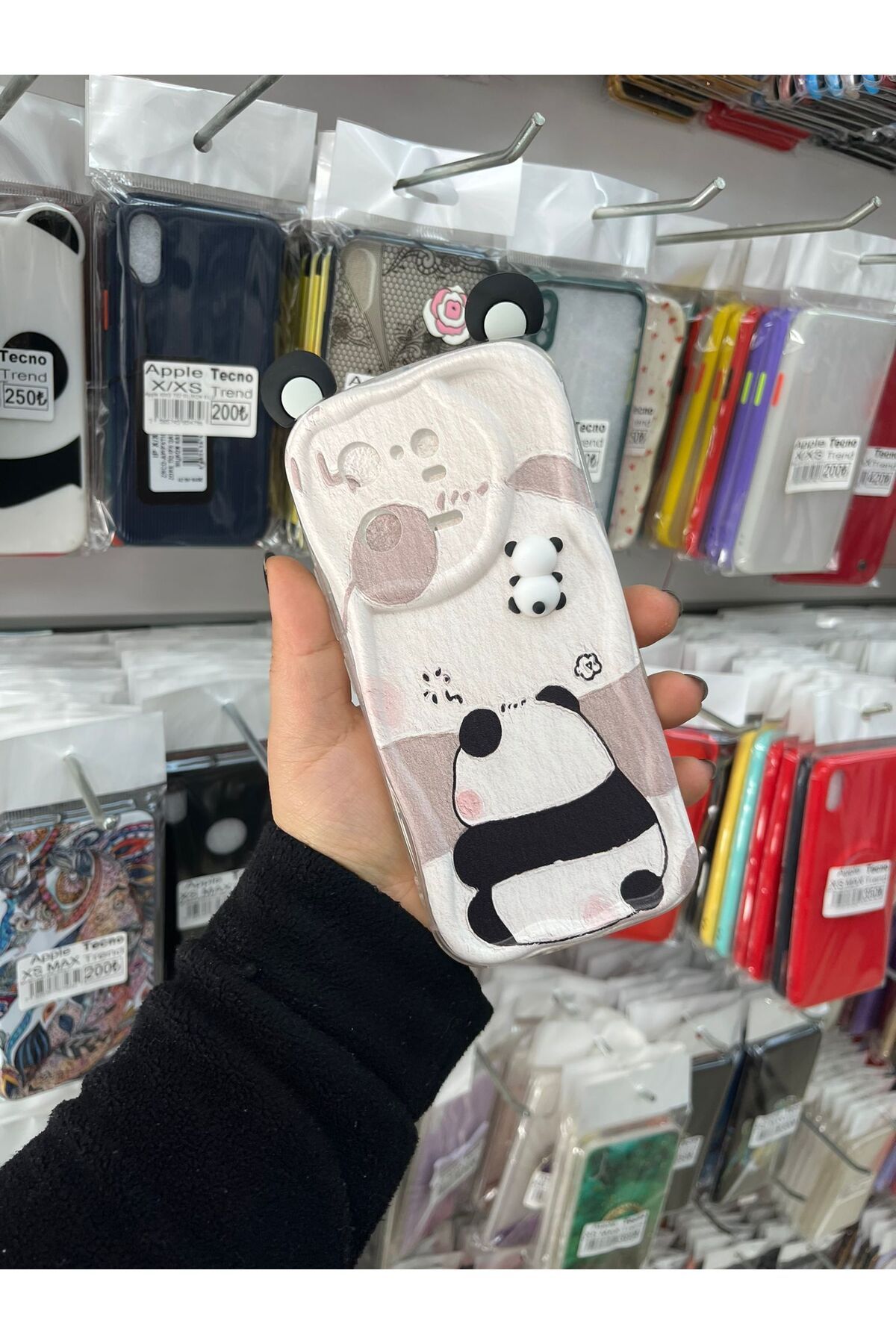 TECNOTREND Xiaomi Mi 13 Pro 3d desenli kromi silikon kılıf