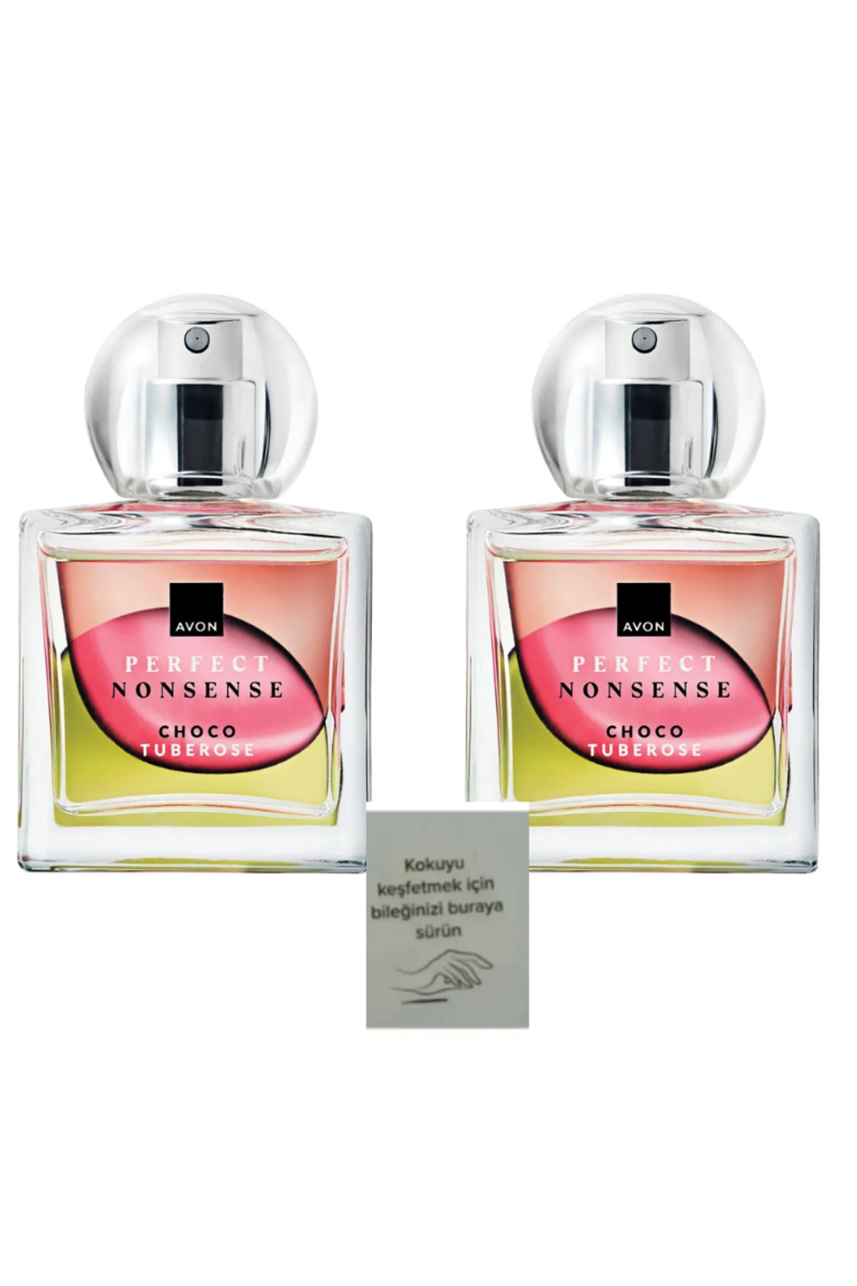 AVON Perfect Nonsense Choco Tuberose Kadın Parfüm Edp 50 Ml 2 adet + koku kartı