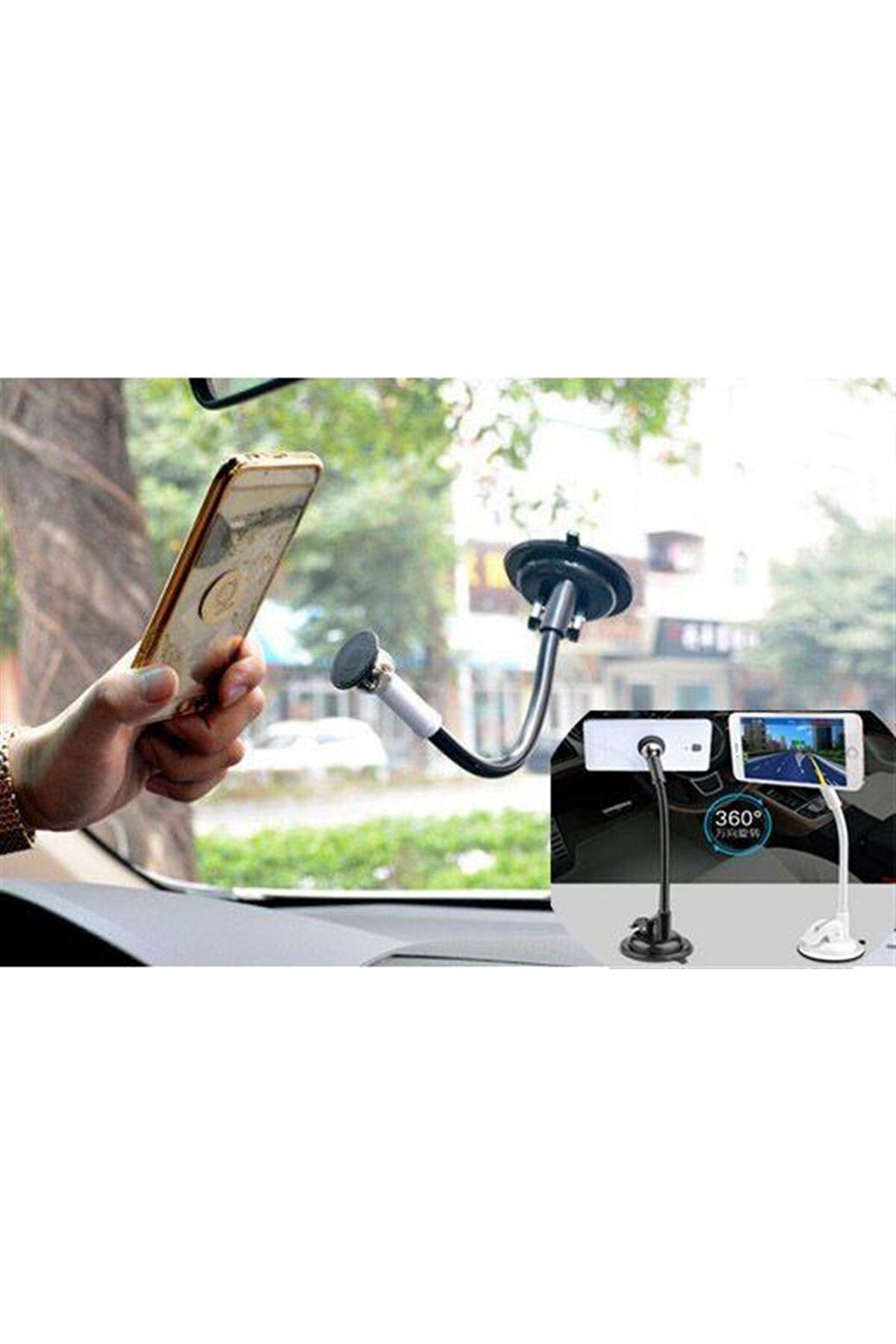 Biomak Araç İçi Akrobat Gövdeli Mıknatıs Uçlu Telefon Tutacağı