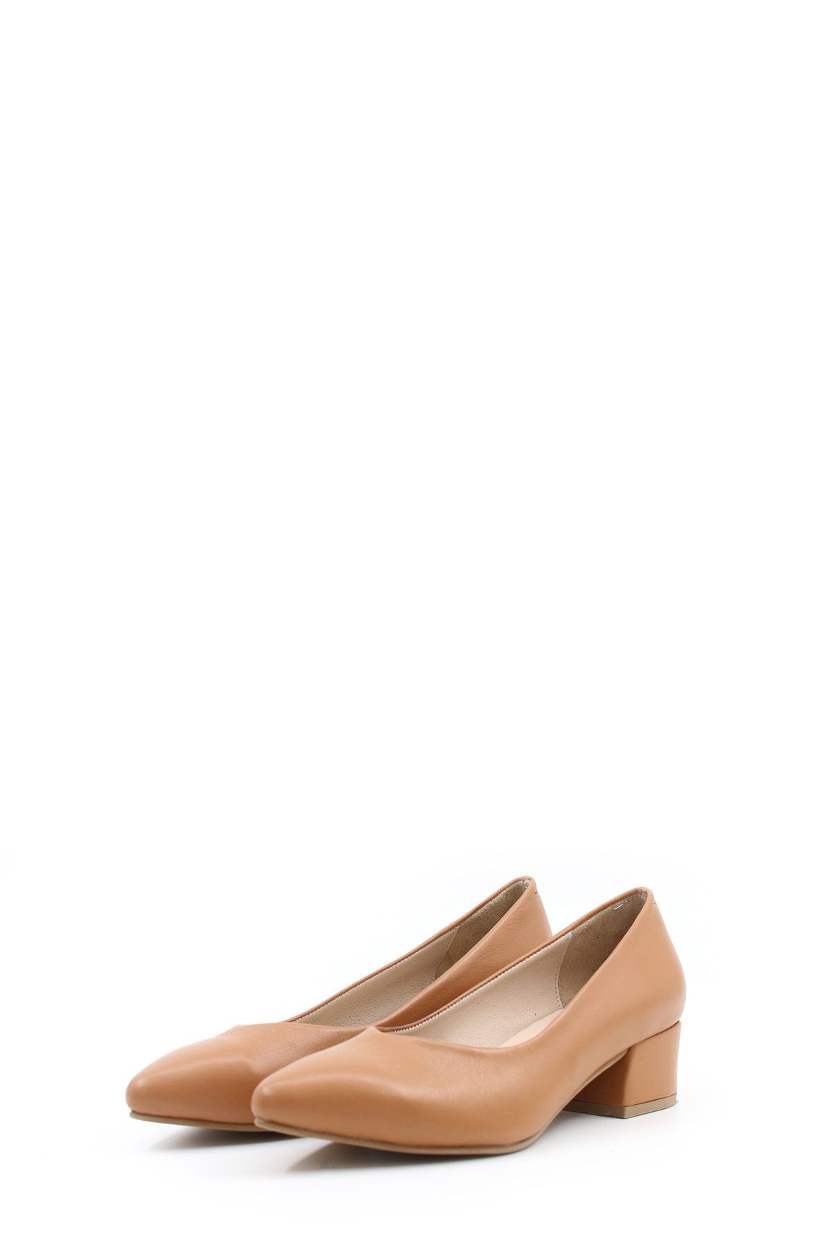 FAST STEP-Genuine Leather Women's Thick Heeled Shoes 792ZA051-801 5