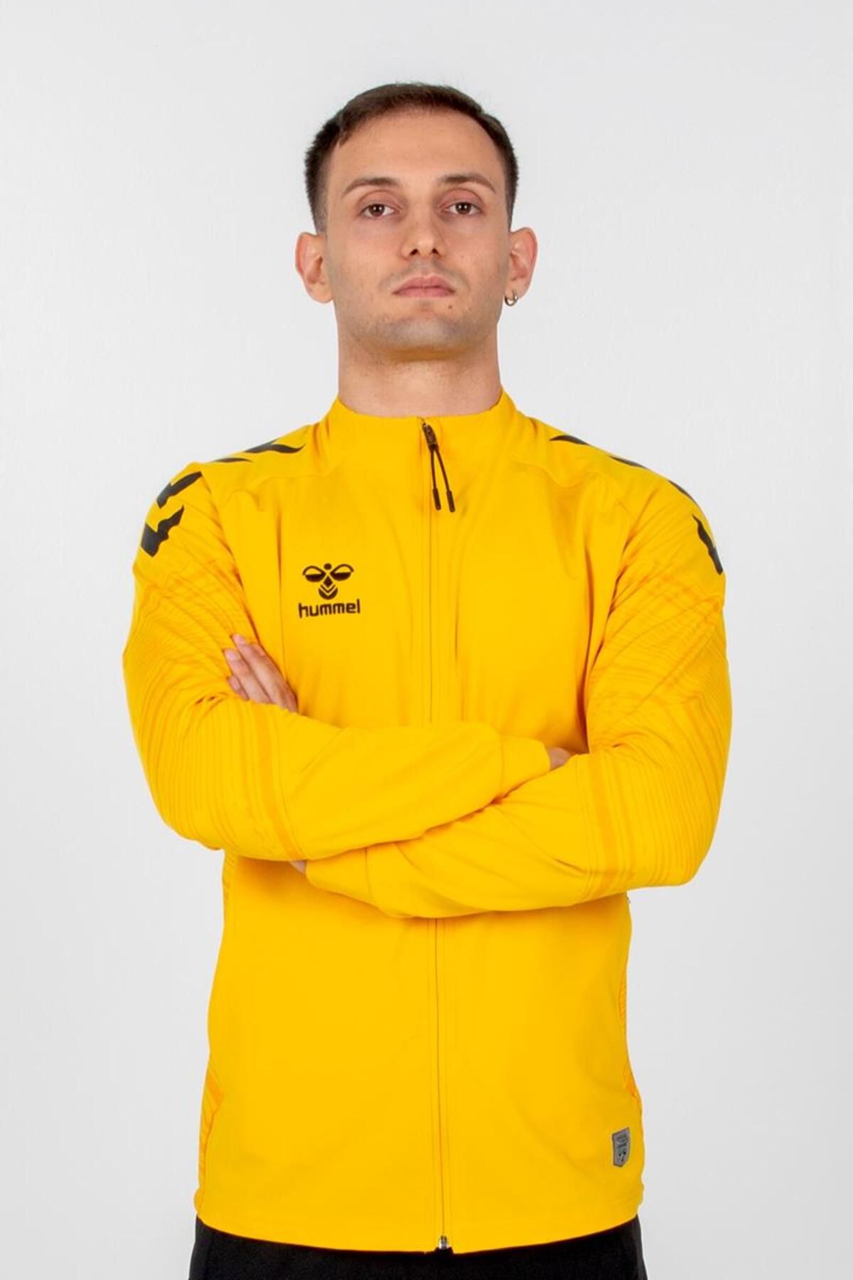 hummel Line Kamp Eşofman Üstü Sarı