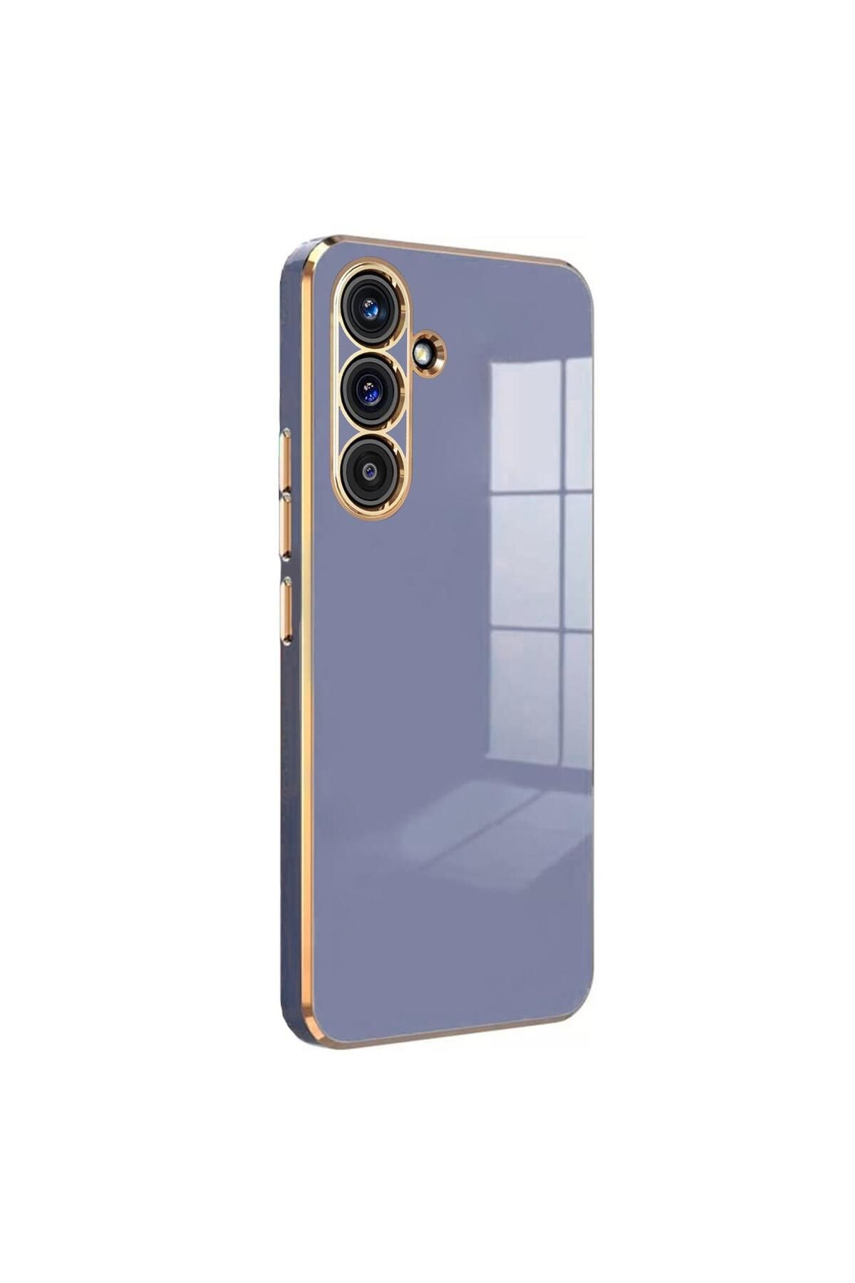 Microsonic Samsung Galaxy A16 Kılıf Olive Plated Lavanta Grisi