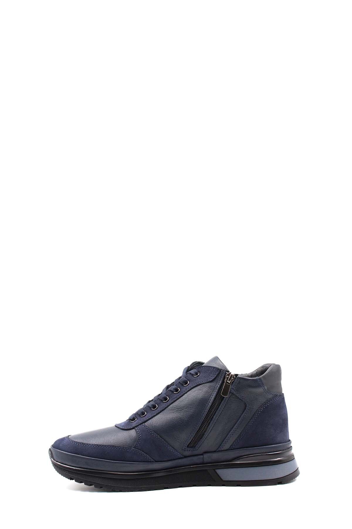کفش های کژوال مردانه بوت پوتین روزمره خز چرمی 856KMA3292 Fast Step