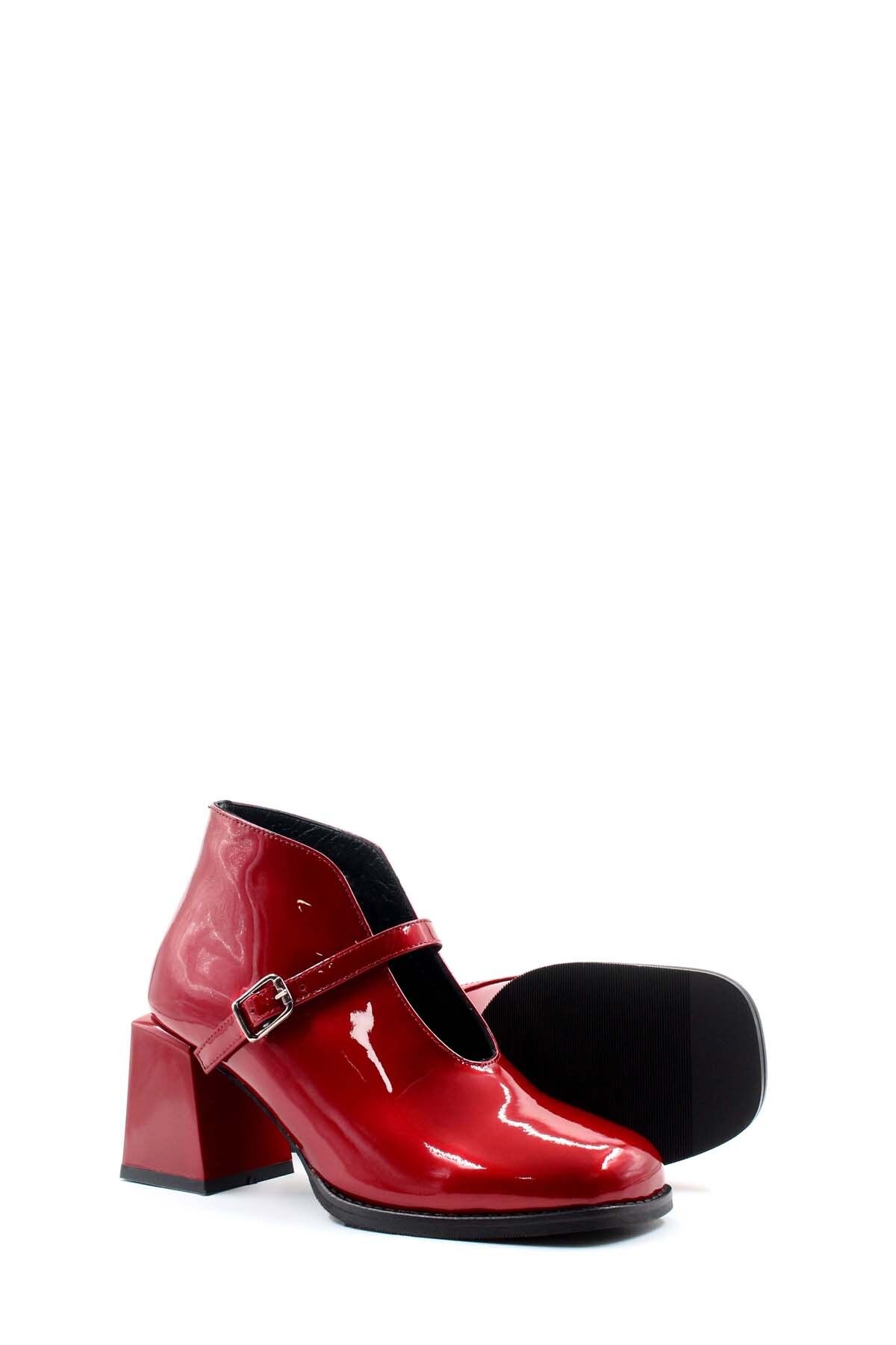 FAST STEP-Genuine Leather Women's Thick Heeled Boots 064Sza230 3
