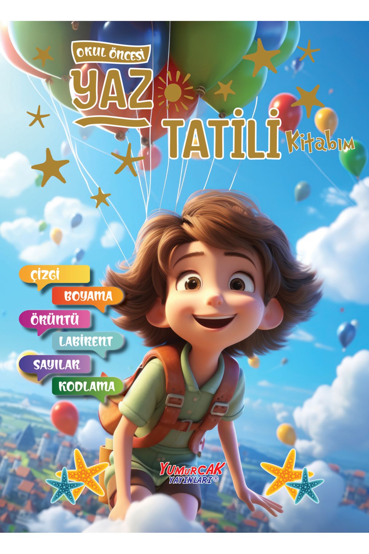 Yumurcak Yayınları Yaz Tatili Kitabım - Yeni