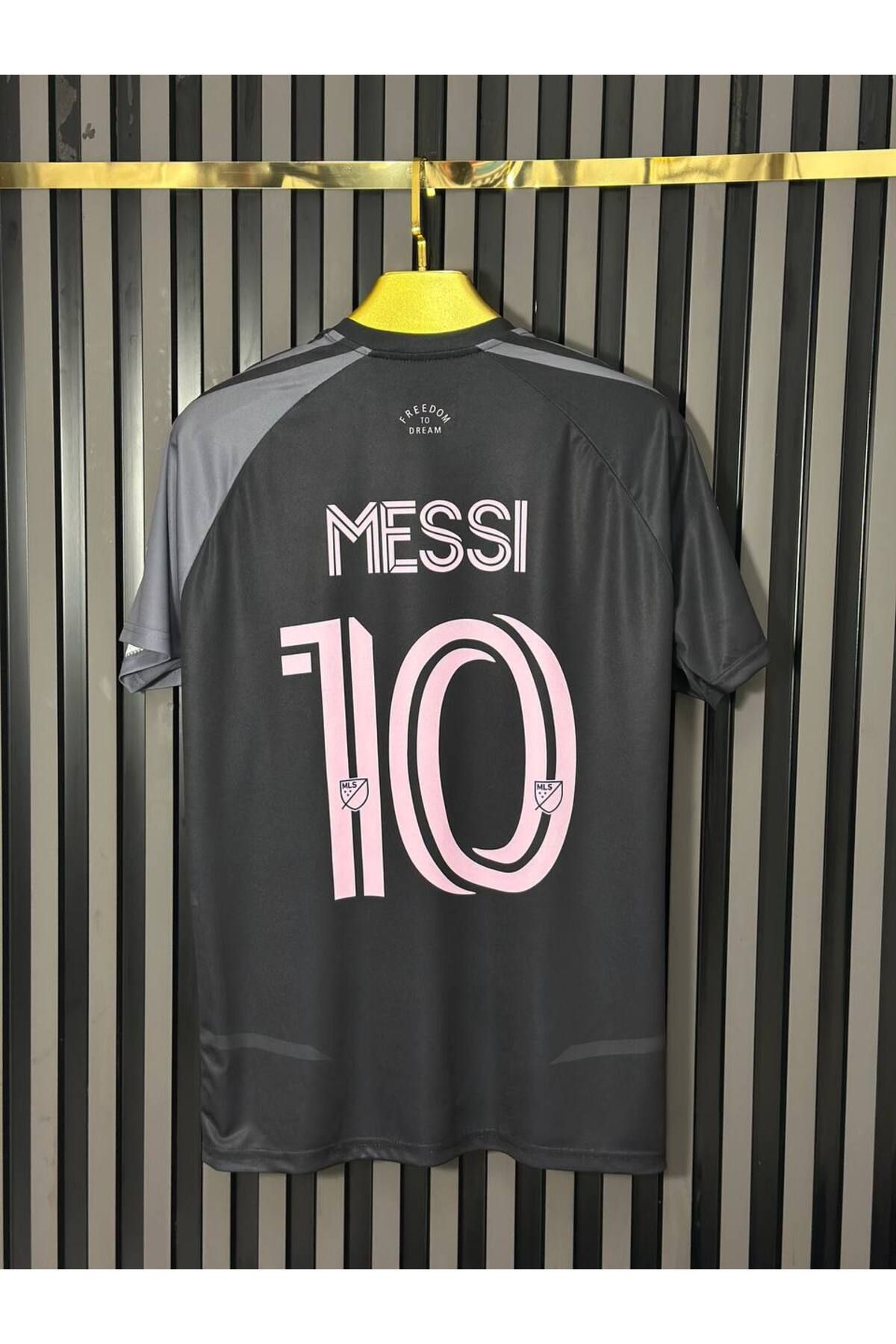 Arena Spor Yeni Sezon İ.n.t.e.r.m.i.a.m.i Messi Siyah Deplasman Forması