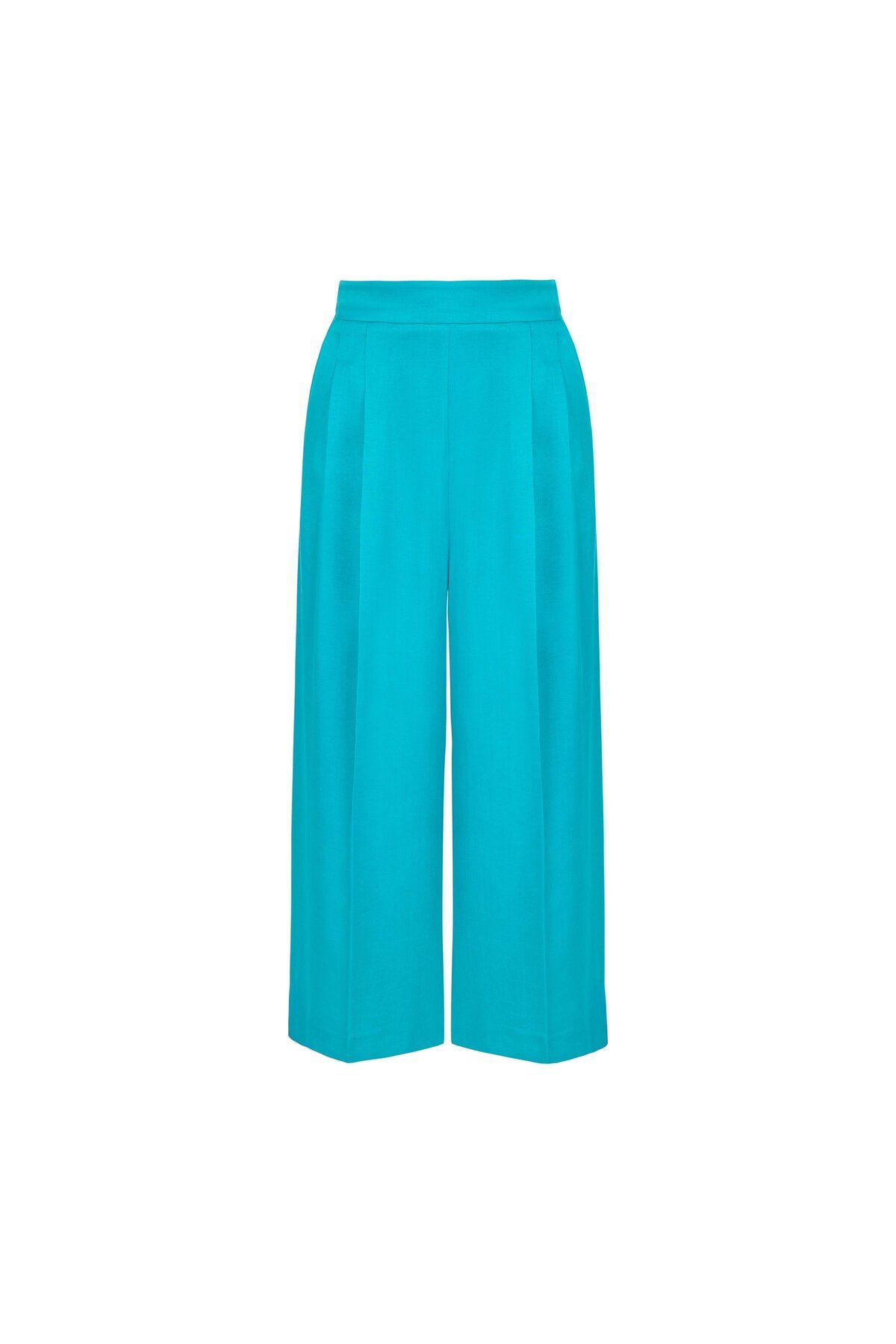 BİRELİN Culotte Pantolon Su Mavisi