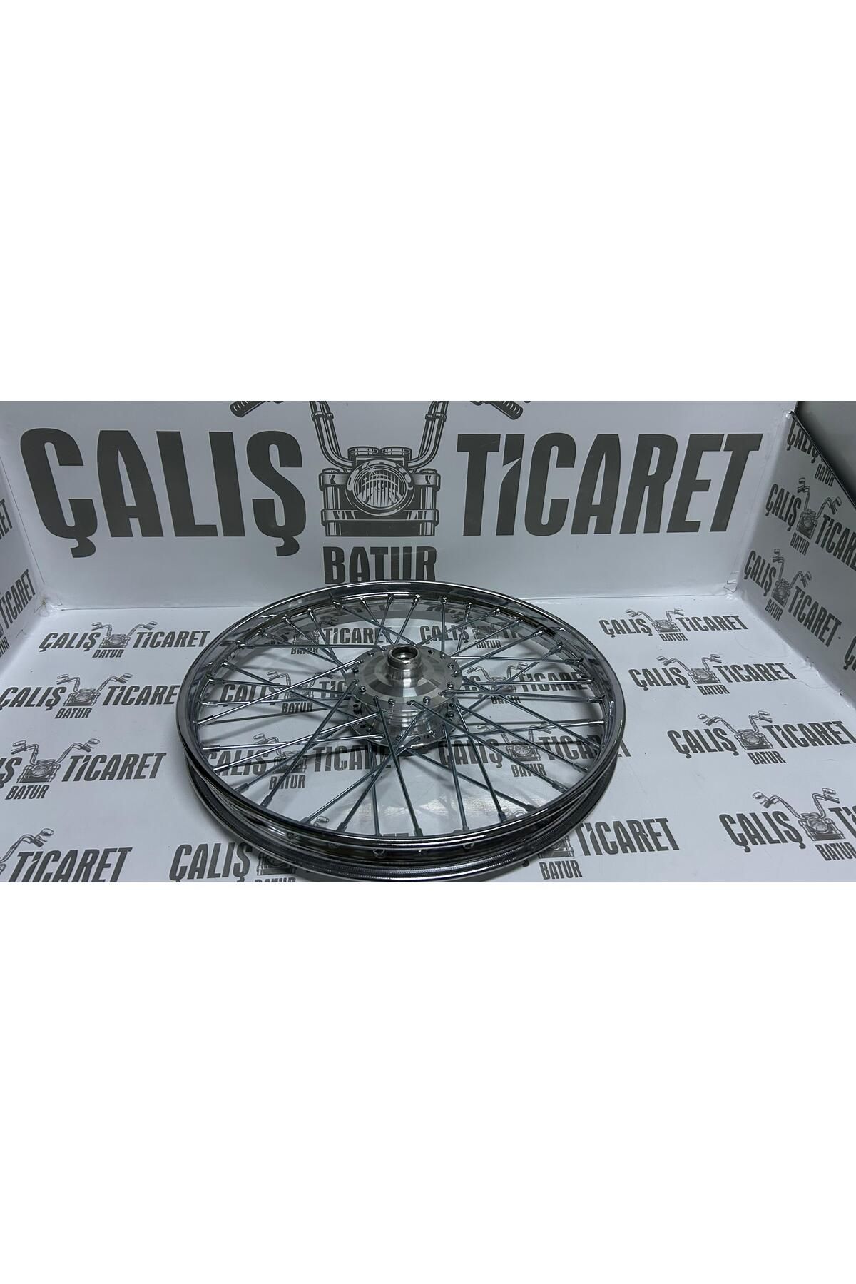 Mobylette 36 TELLİ ARKA JANT (MİL+RULMAN YOK)