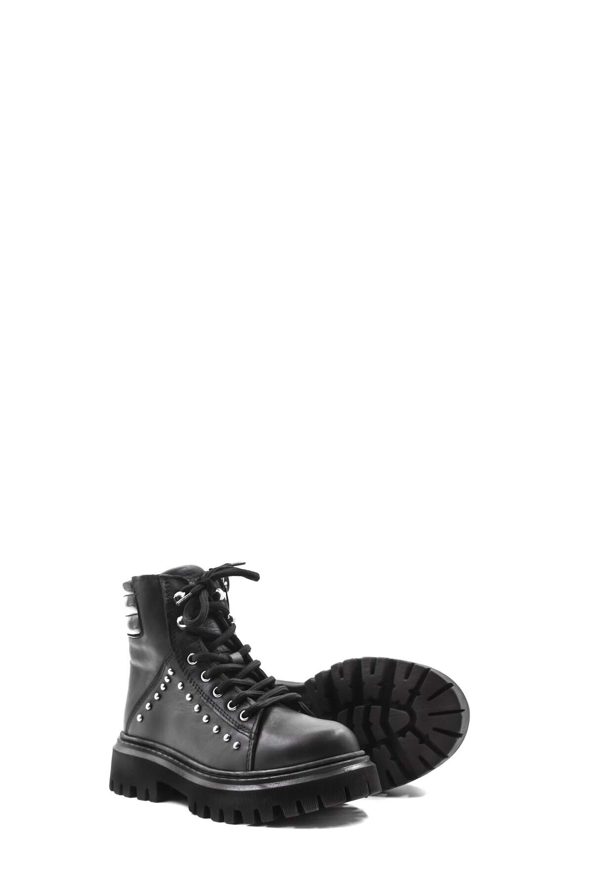FAST STEP-Unisex Kids Classic Γνήσιες Δερμάτινες Μπότες - 612SFA1589-1 2