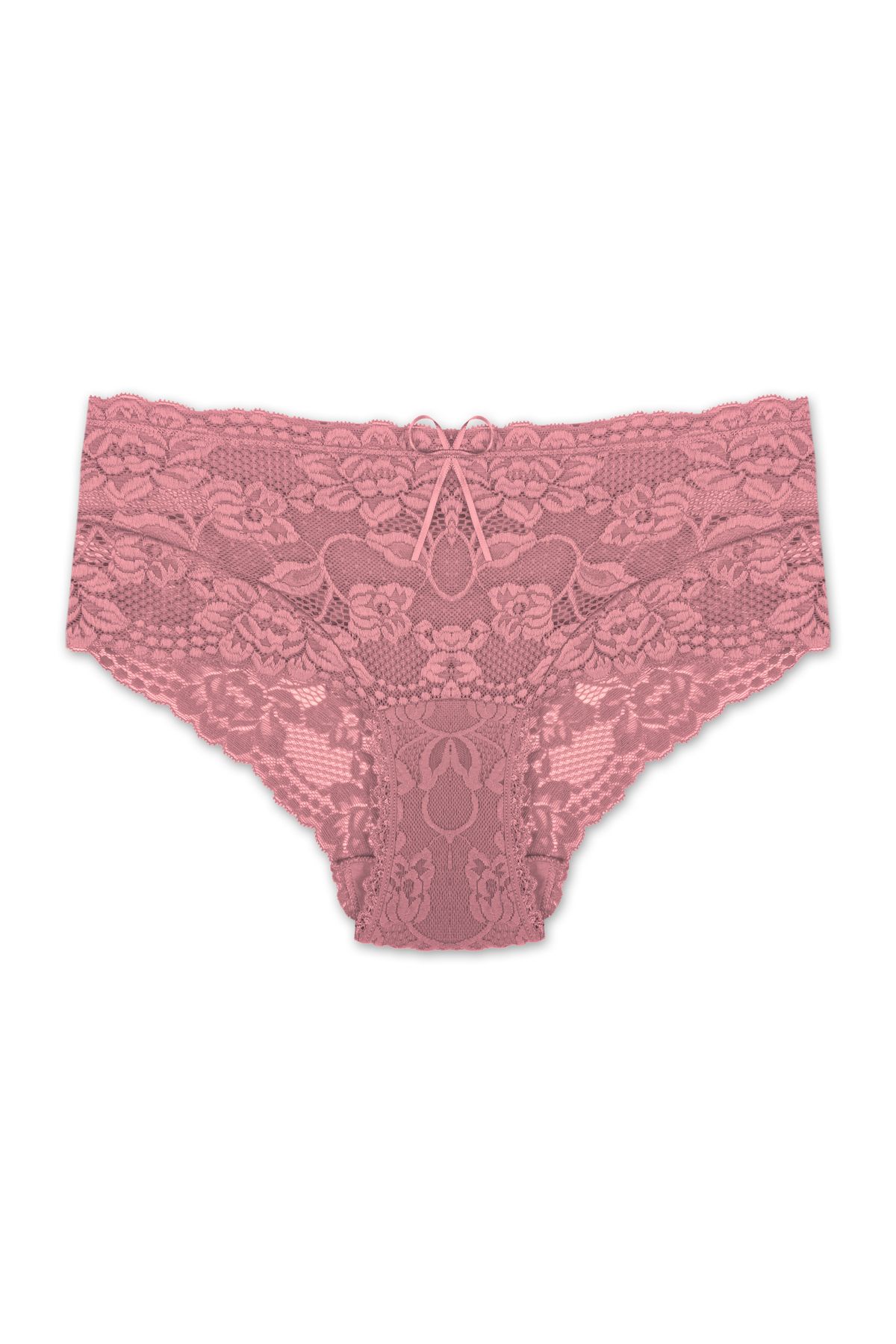 ZENA UNDERWEAR-5'Li Lace Large Size High Waist Women's Panties 2