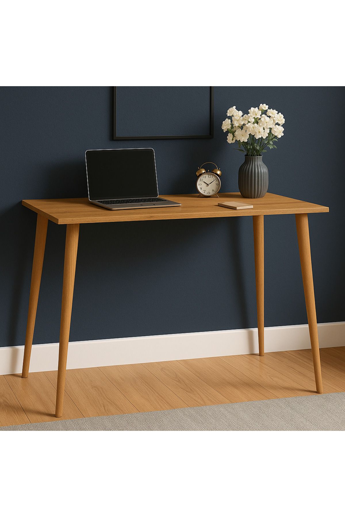 OlcayAksesuar Konik Ayaklı 90x60 Çalışma Masası