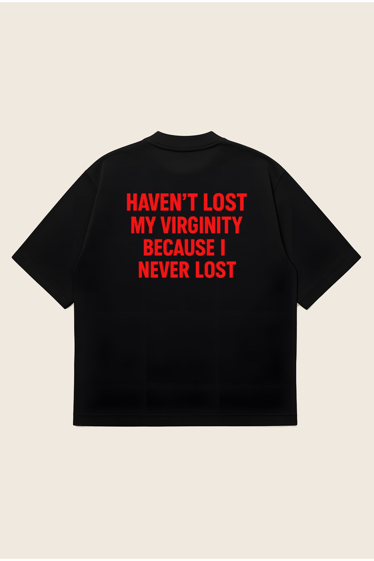 Moon Dancer Vırgınıty Unisex Oversize Baskılı Boxy Fit Kalın Kumaşlı Tshirt