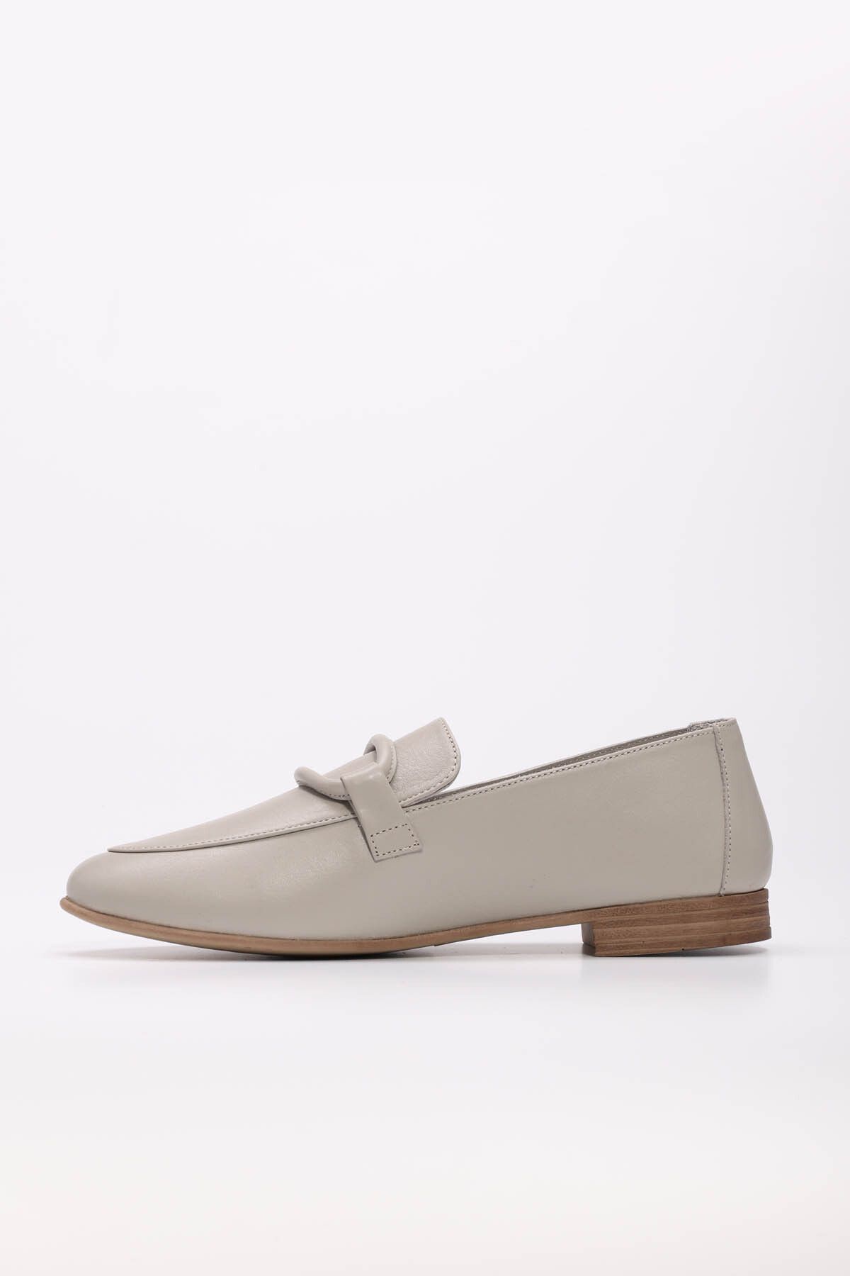 FAST STEP-Genuine Leather Women's Ballerina Shoes 657Za5000 2