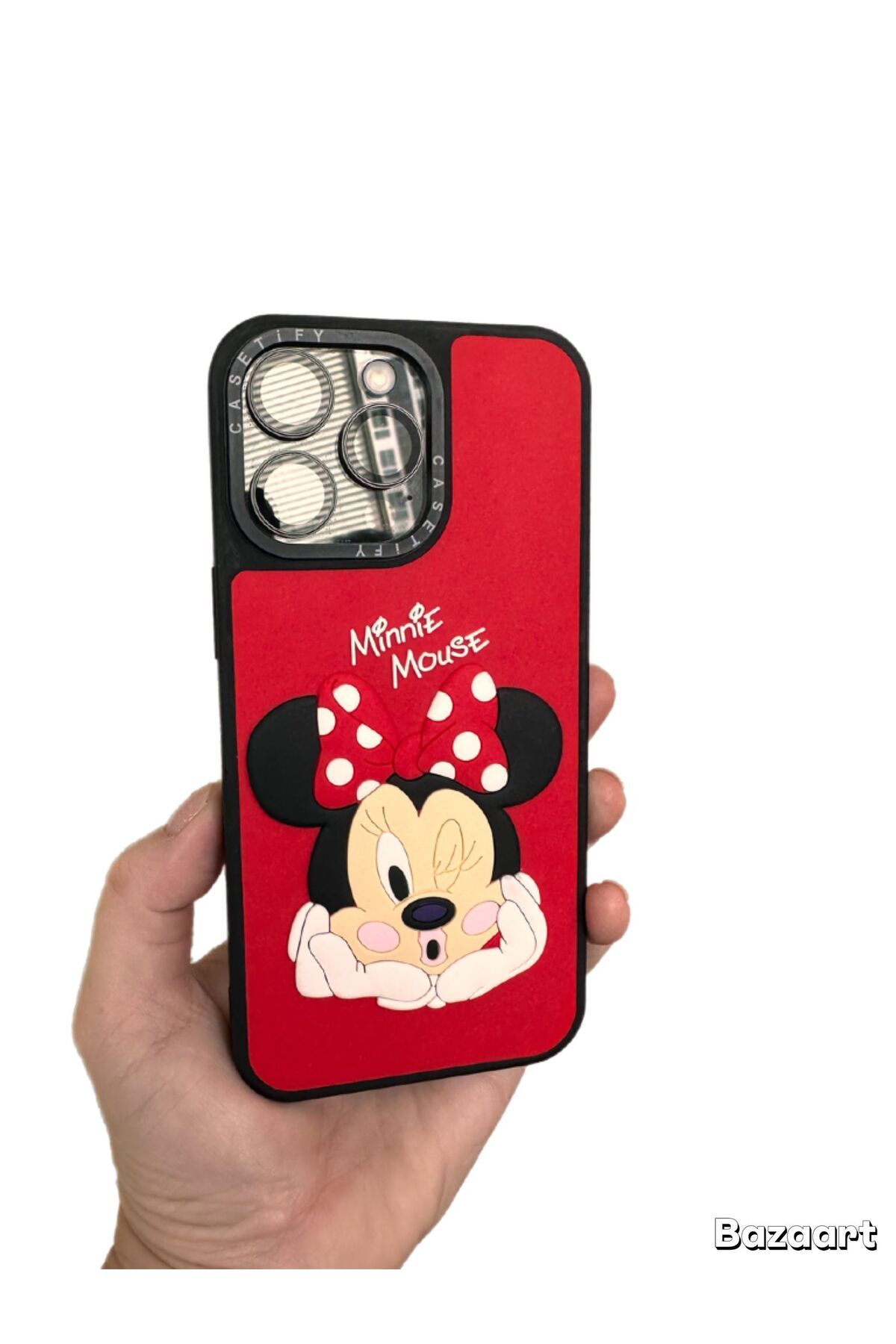 İZMİR ÖZER TEKNOLOJİ IPHONE 11 Minnie Mouse SİLİKON KAPAK