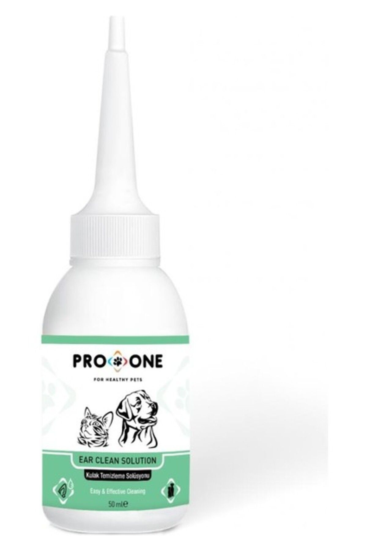pro one Kedi ve Köpekler Için Kulak Temizleme Solüsyonu 50 ml