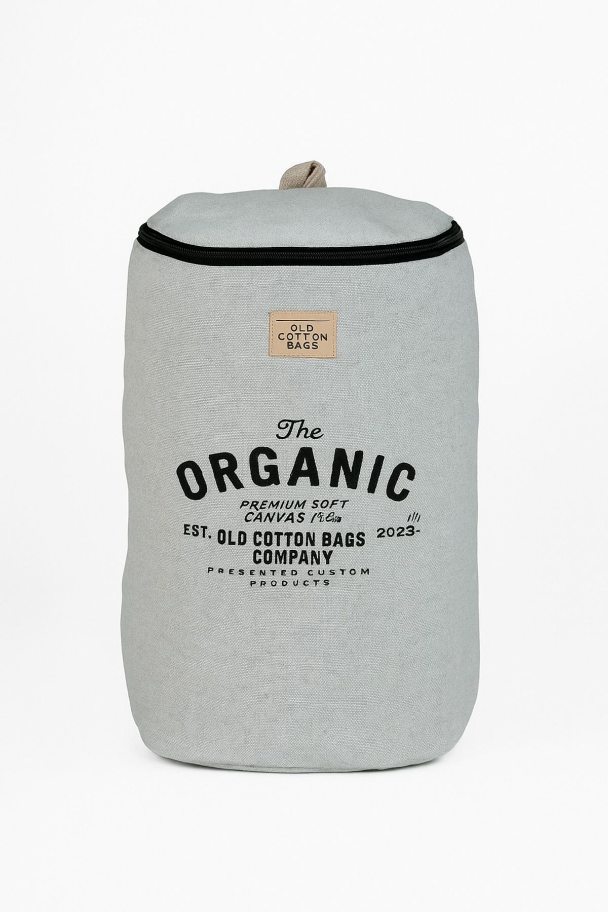 Old Cotton Cargo Kanvas Sırt Çantası Silindir Yıkanabilir Hafif