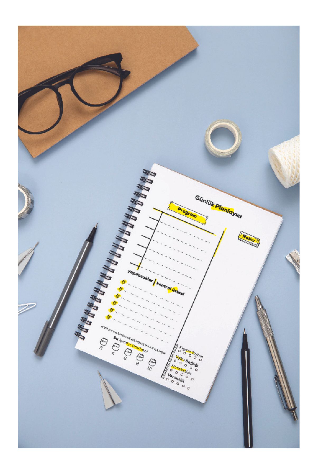 Apeirona-Planning Set |   3 Separate Special Items |   Daily Planner |   Weekly Planner |   To-Do List 2