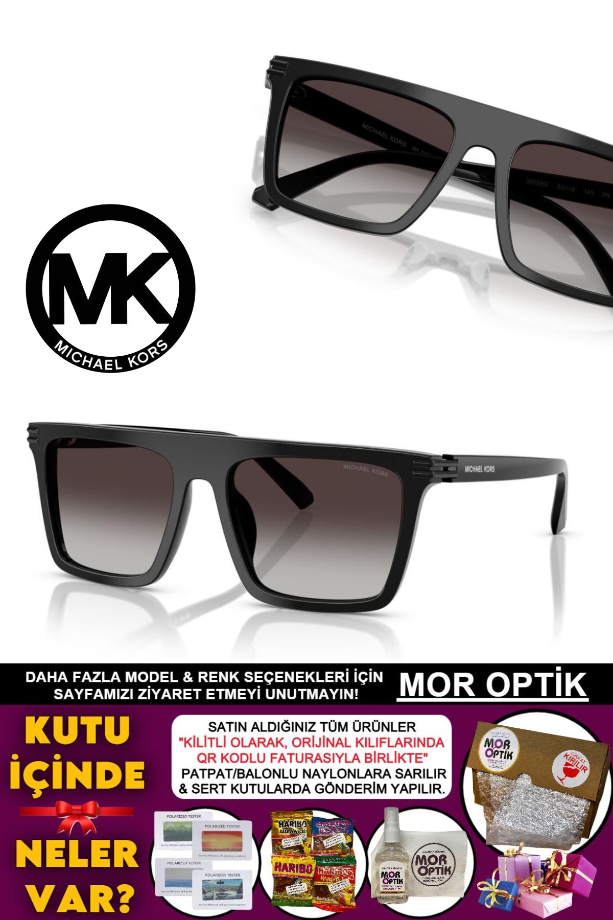 Michael Kors MK2249U (EDGEWATER) 30058G 55-18 145 (55 SİZE)