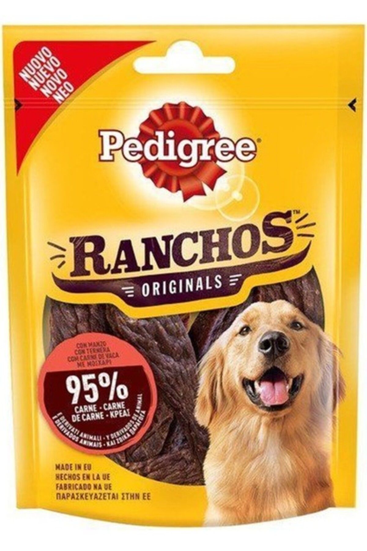 Orqinel Pedigree Ranchos Sığır Etli Köpek Ödülü 70 gr