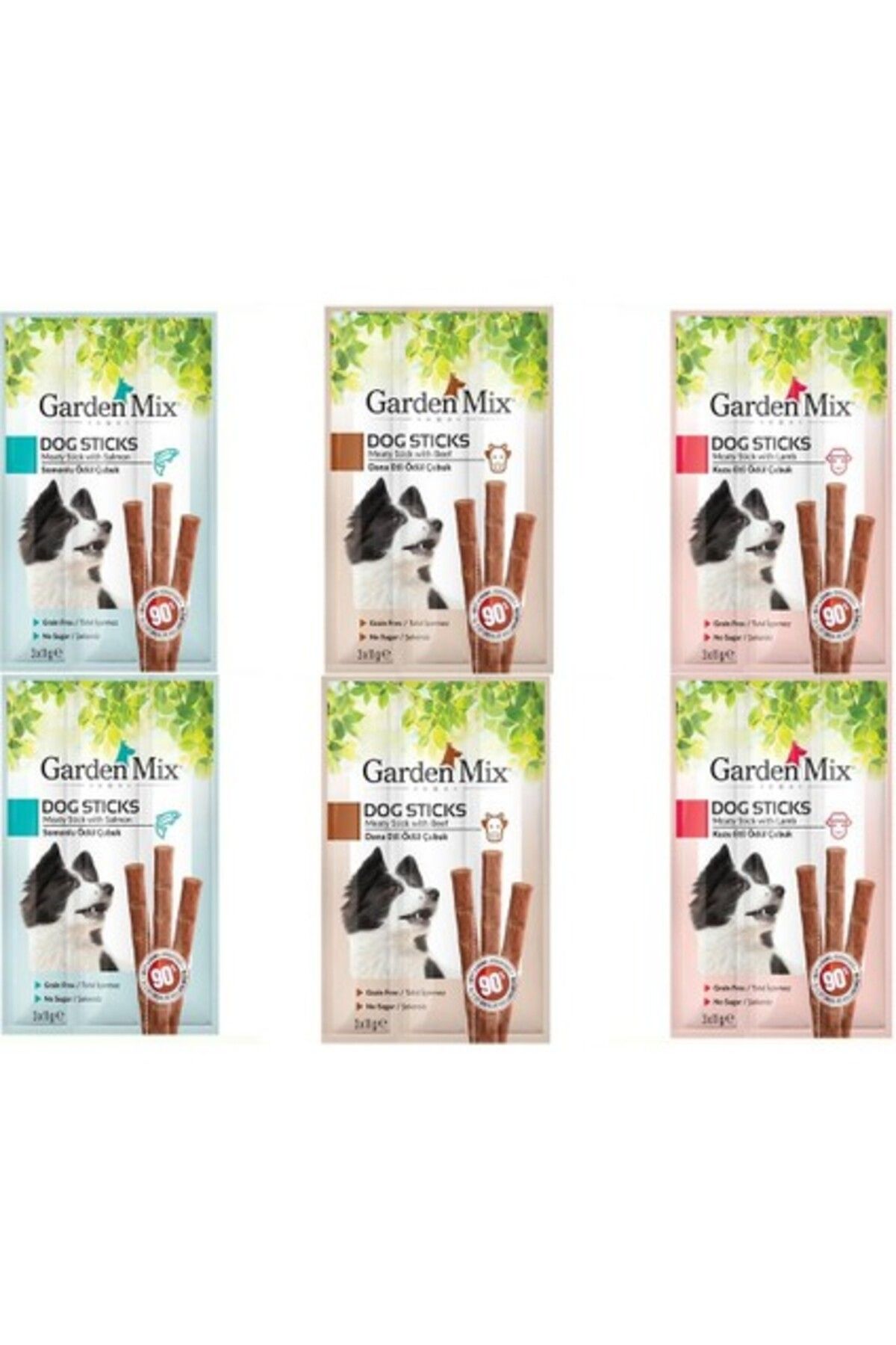 Orqinel Garden Mix Karışık Köpek Ödül Sticks x 6 Adet