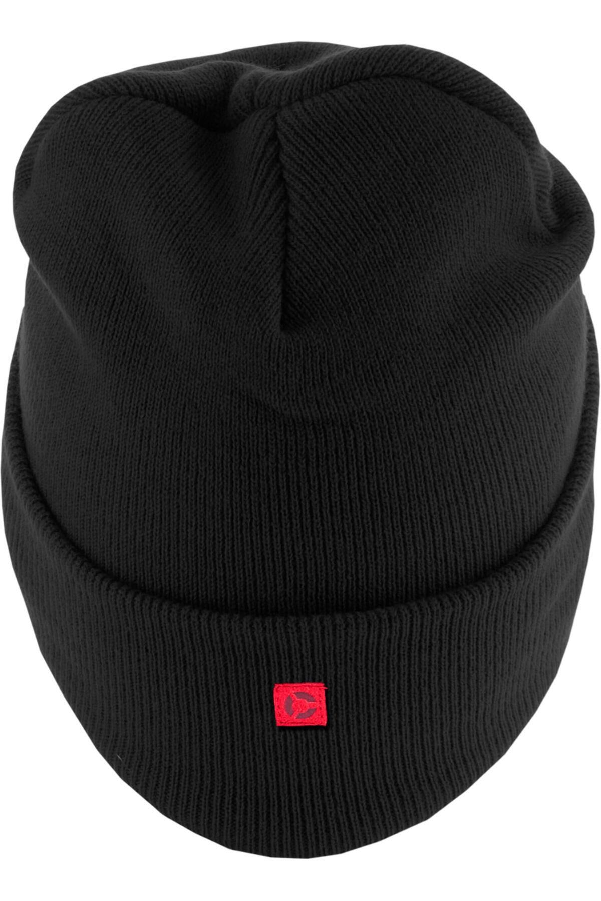 MSTRDS-Accessoires Beanie mit Buchstaben-Cuff 1