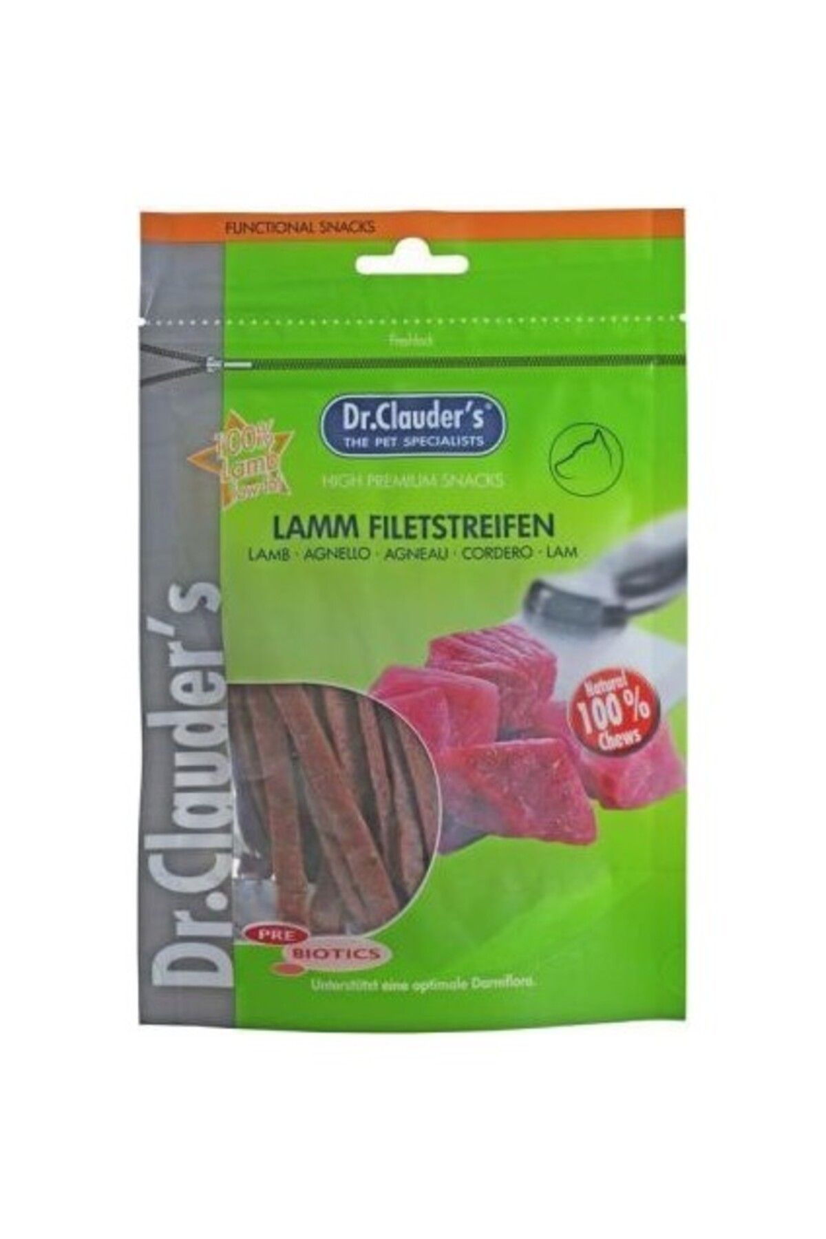 Orqinel Dr. Clauder's Dr.Clauders Dr. Clauder S Köpek Ödülü Kuzu Etli Çubuk 80 Gr