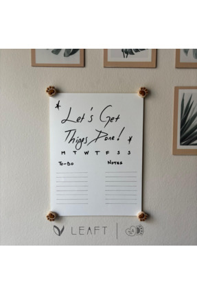 Leaft Design Pati Figürlü 4'lü Pano Mıknatısı Seti - Not, Takvim, Fotoğraf Tu...