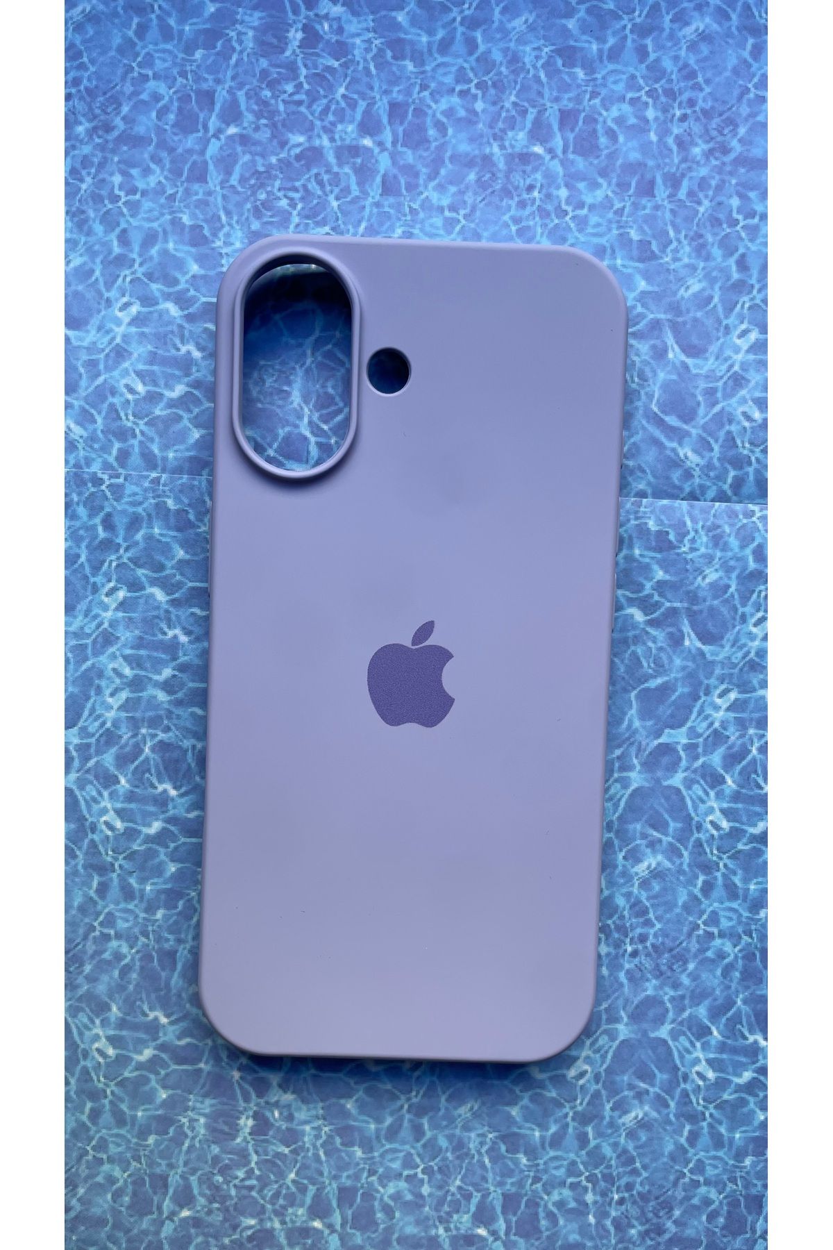 BCNCASE IPHONE 16 LOGOLU İLE UYUMLU LANSMAN SİLİKON İÇİ KADİFE KAPAK KILIF