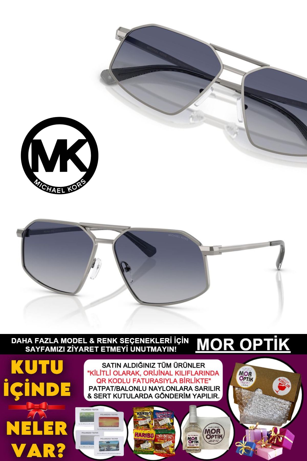 Michael Kors MK1167 (MAR VİSTA) 10024L 60-13 145 2N (DAR KALIP)
