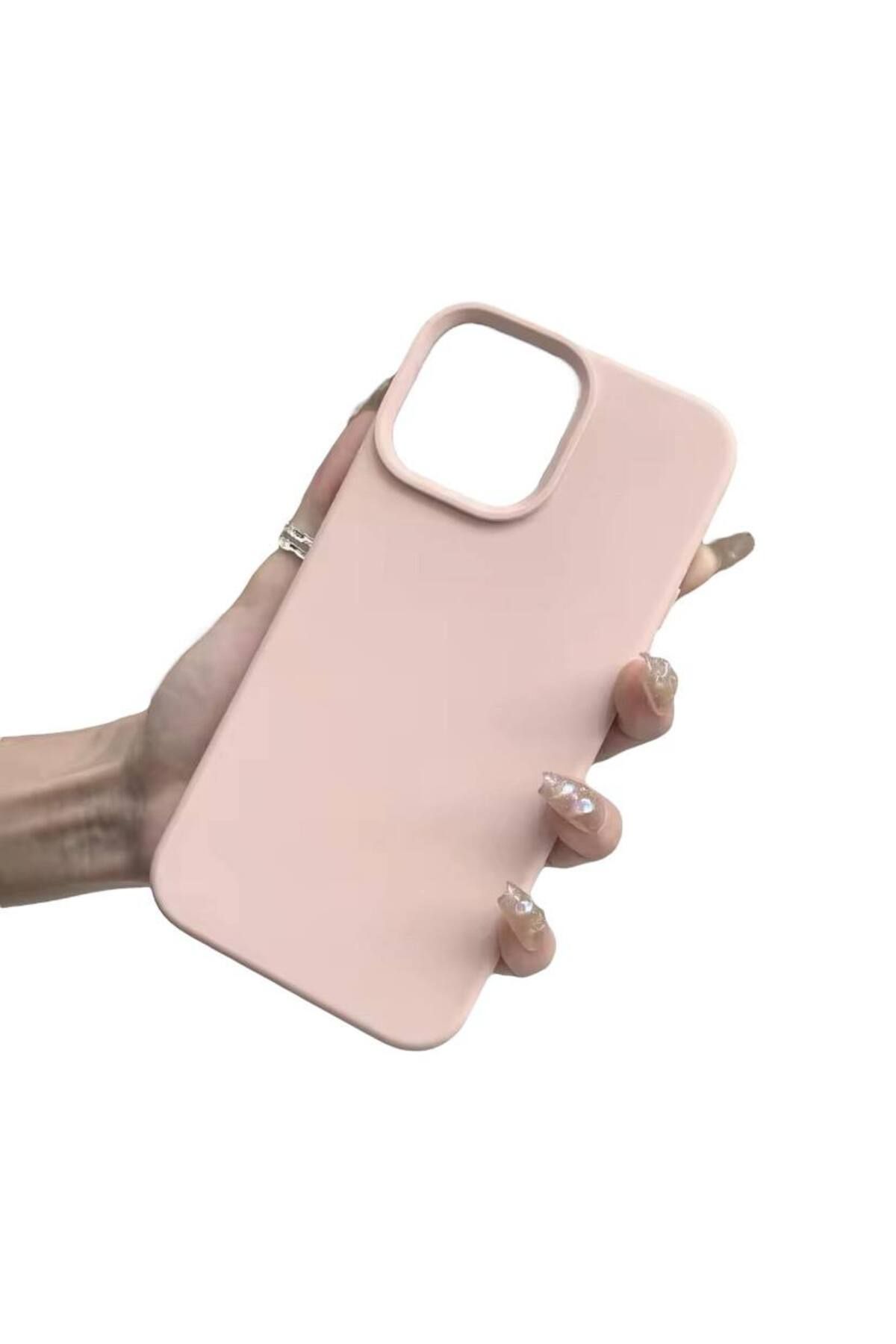 Bruntoo BR Apple İphone 13/14 Uyumlu Kılıf Yumuşak Silikon İçi Kadife Lansman Kapak .