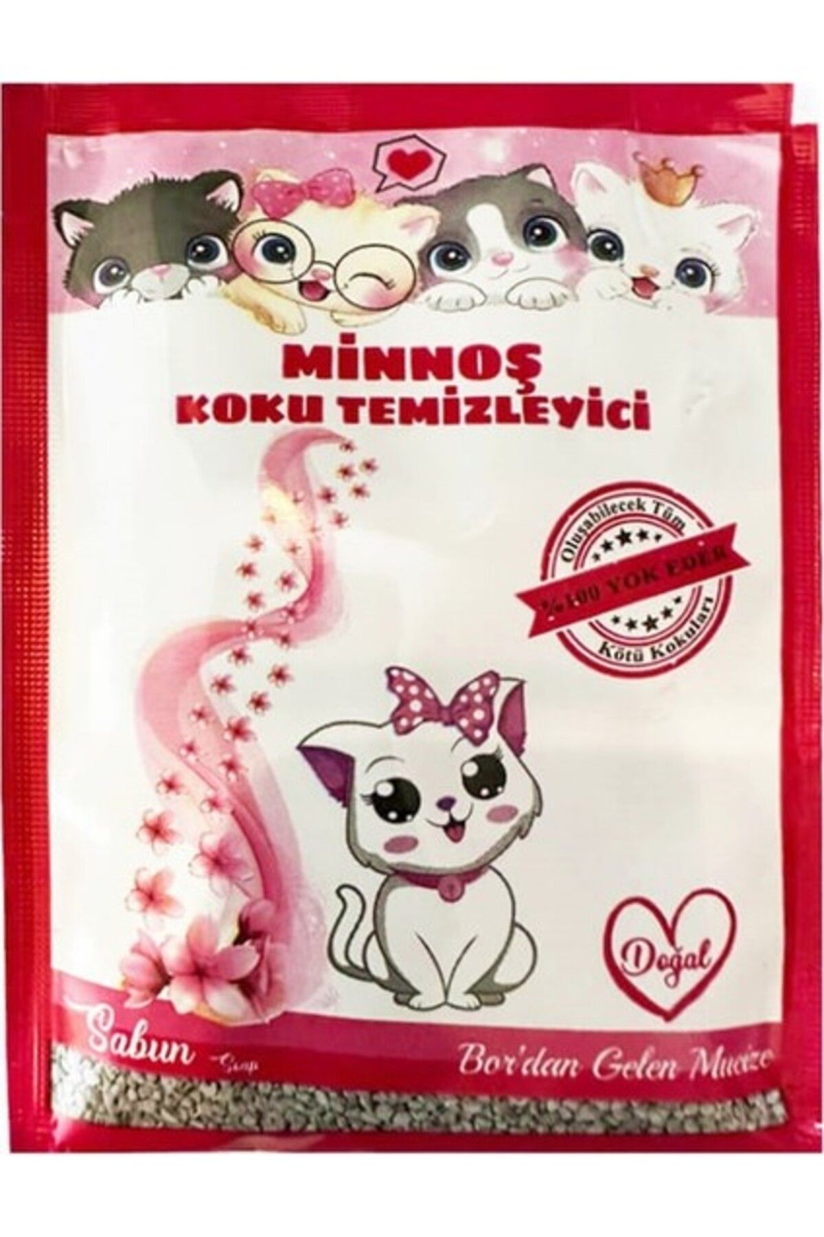Orqinel Markapet Minnoş Kedi Kumu Koku Temizleyici Sabun Kokulu 25 gr