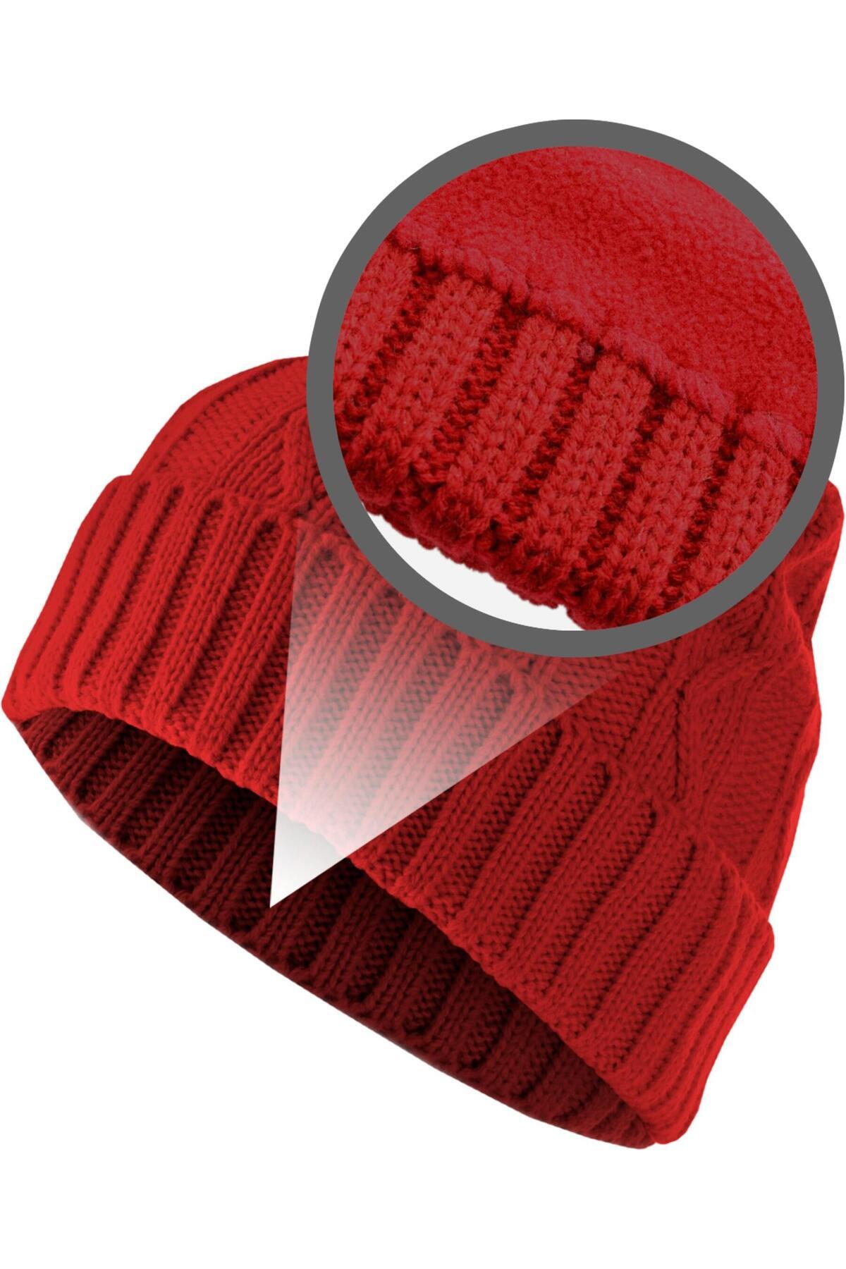 MSTRDS-Unisex Beanie mit Zopfmuster 3