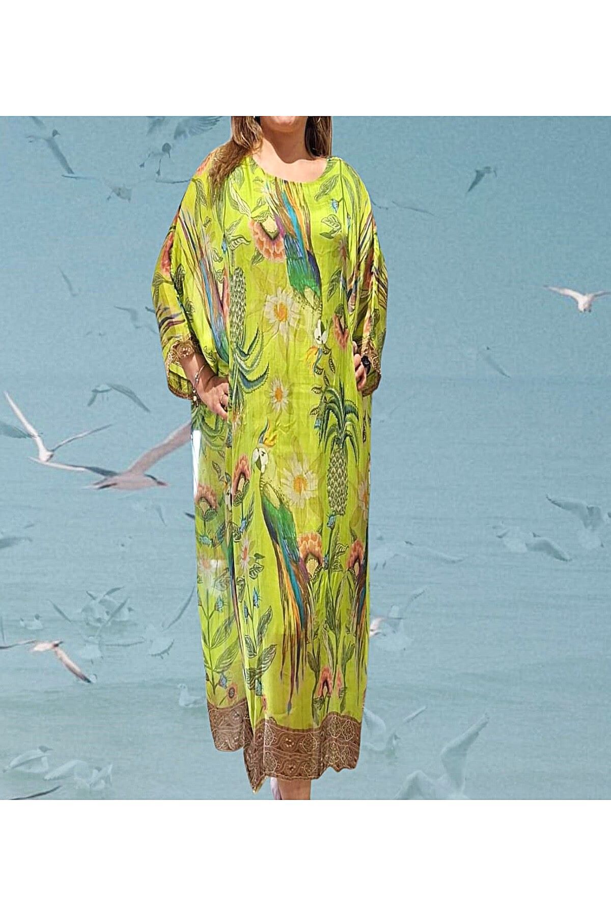 Zen New Collectionl Salaş İpek Elbise