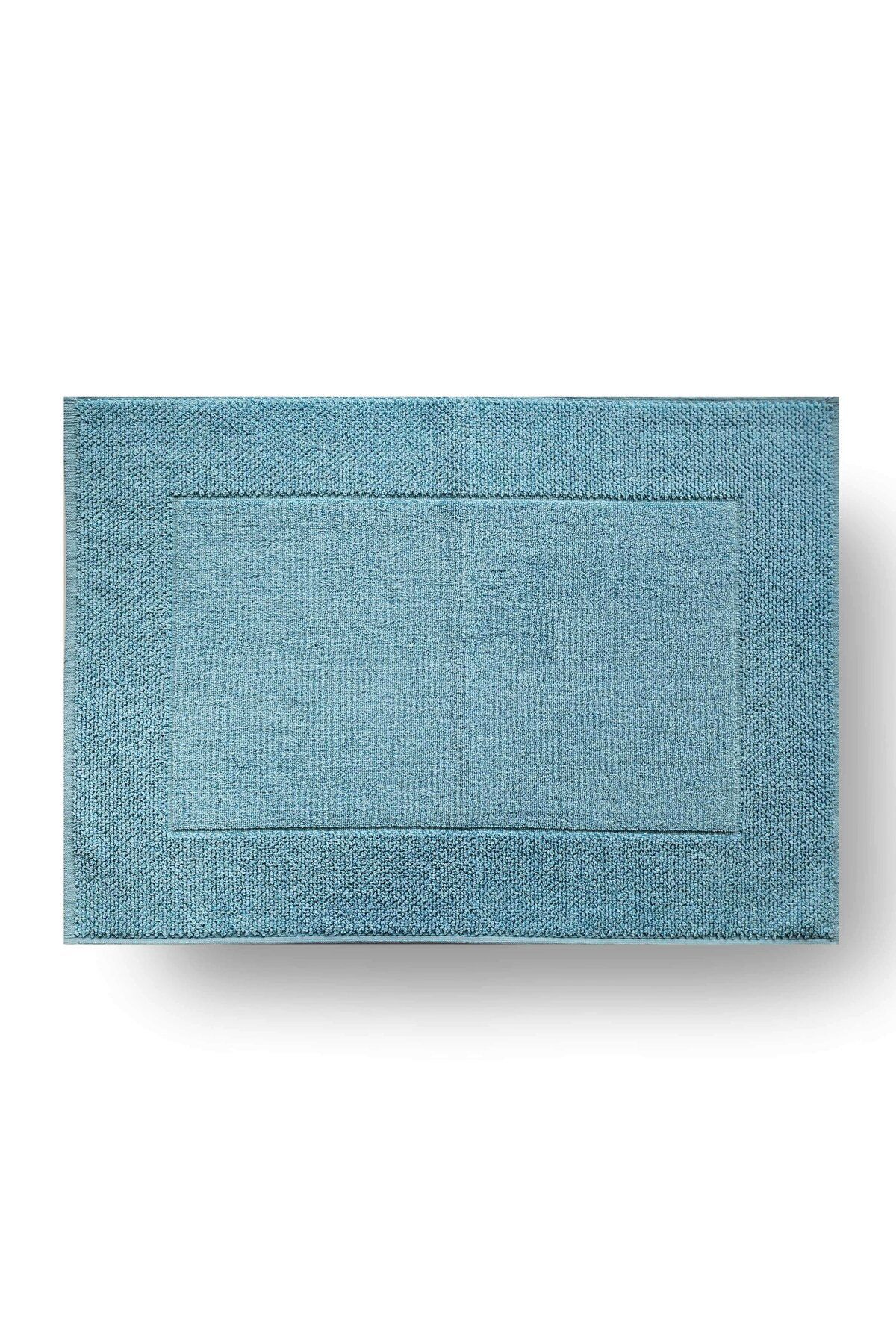 Alesta Home Pamuklu Turkuaz Ayak Havlusu 50x70 cm HVL077