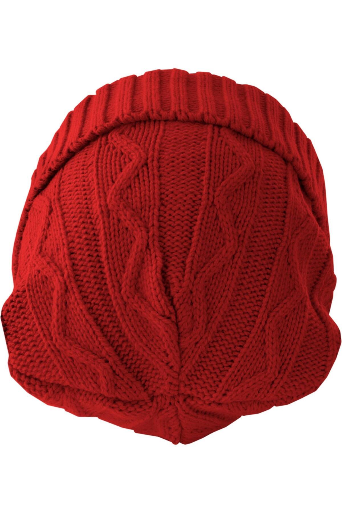 MSTRDS-Unisex Beanie mit Zopfmuster 4