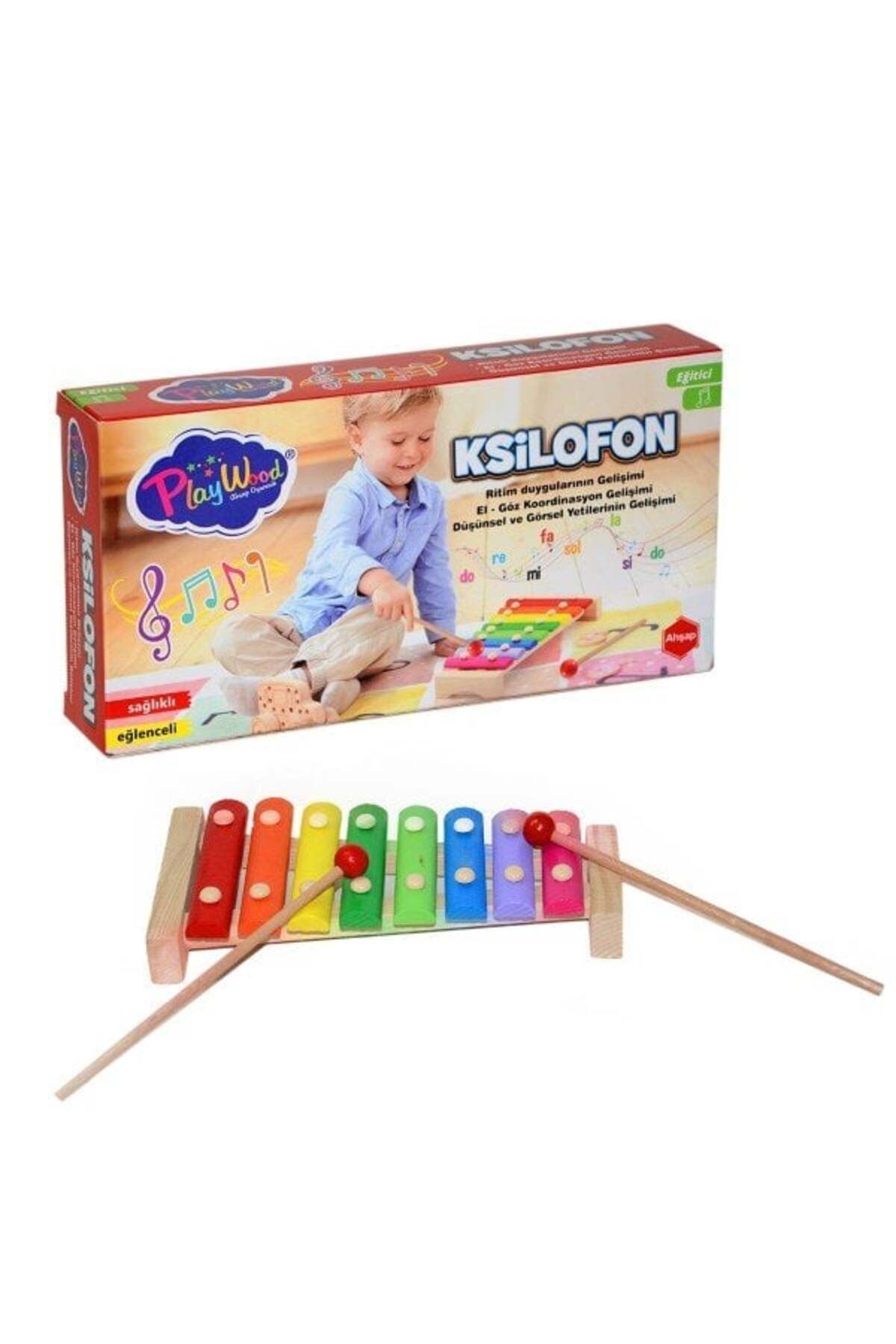 ONYIL Onyıl Kutuda Ahşap Ksilofon