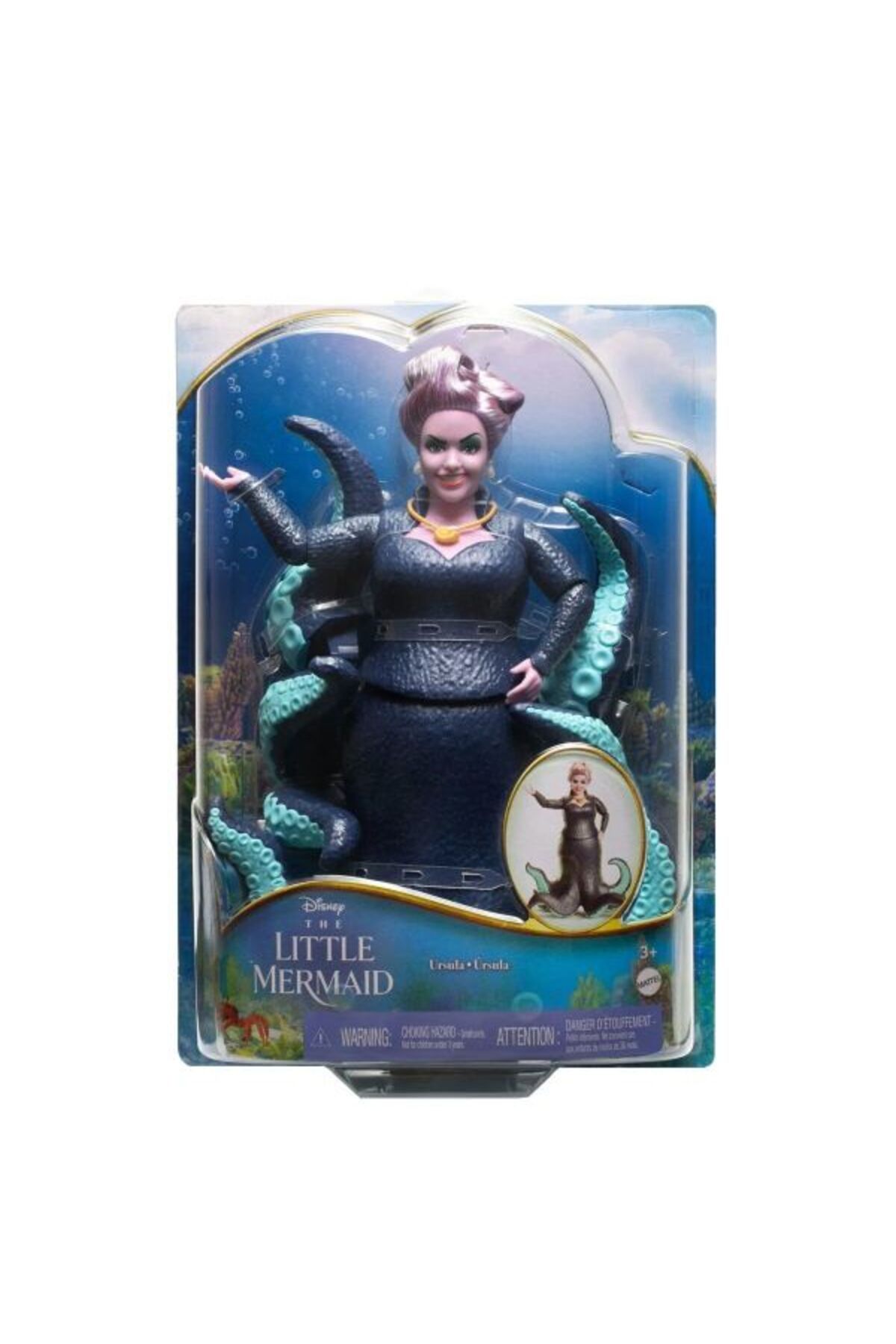 MATMEL Mattel Disney Prenses Kötü Deniz Cadısı HLX12