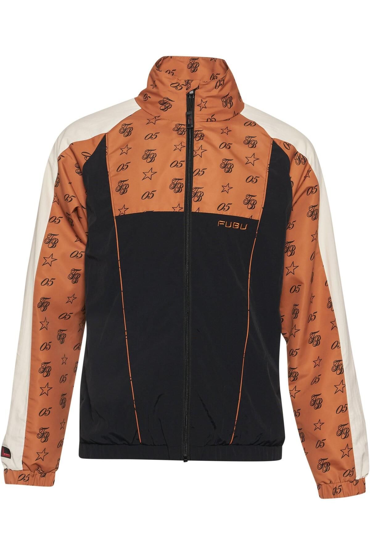 FUBU-Herren Fm234-013-2 Fb Initials Aop Block Track Jacket 1
