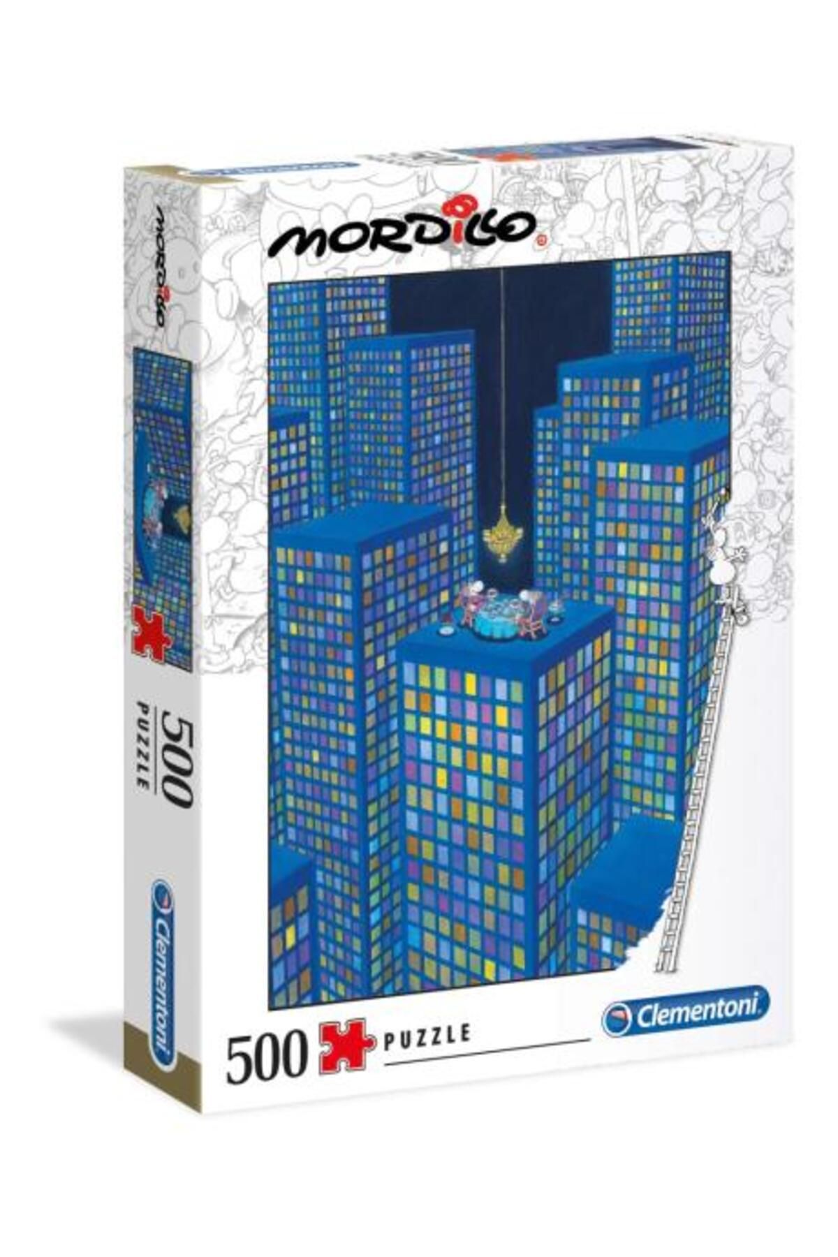 CLEMENTONI Mordillo 500 Parça Yetişkin Puzzle 35077 ANK