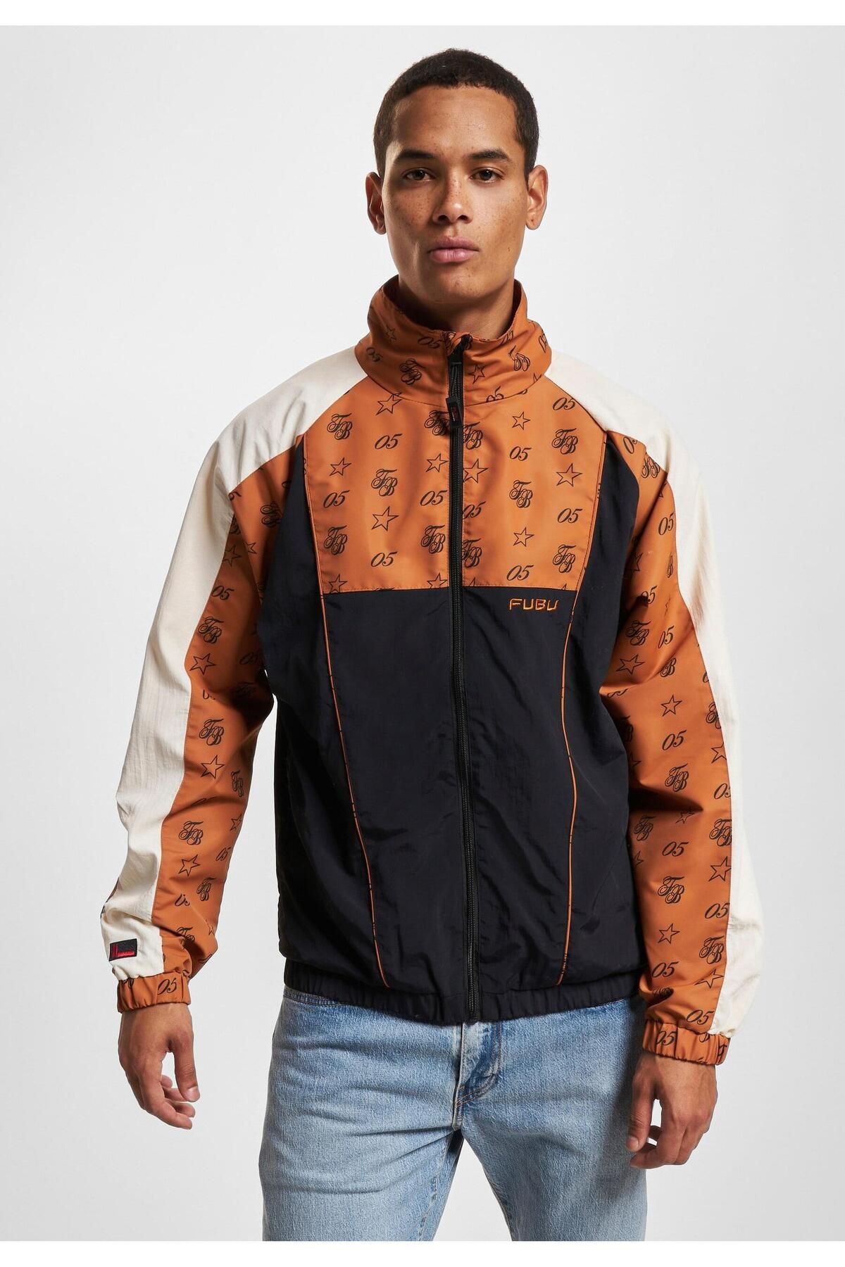 FUBU-Herren Fm234-013-2 Fb Initials Aop Block Track Jacket 5