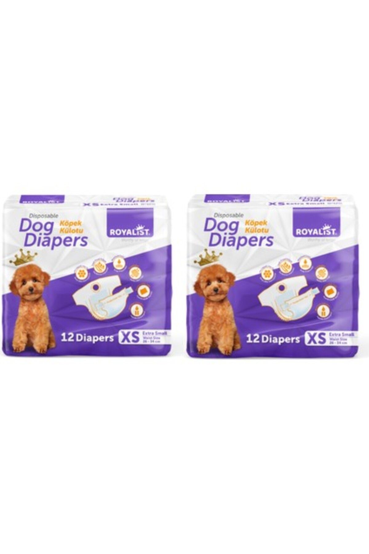 Savic Royalist Köpek Külodu Xsmall 2X12 (24 Adet)