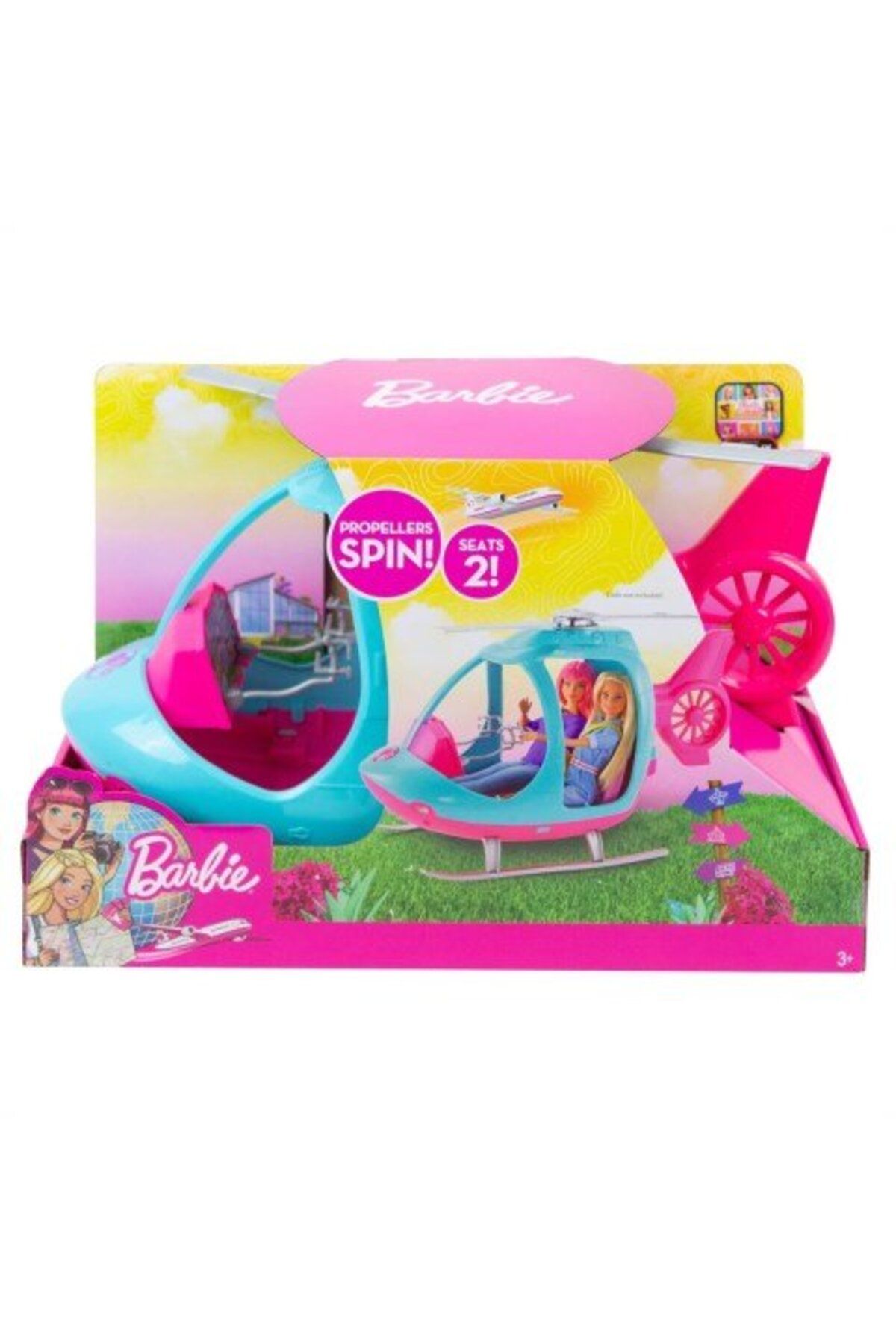 PARİLES Mattel Barbie'nin Pembe Helikopteri FWY29 ANK