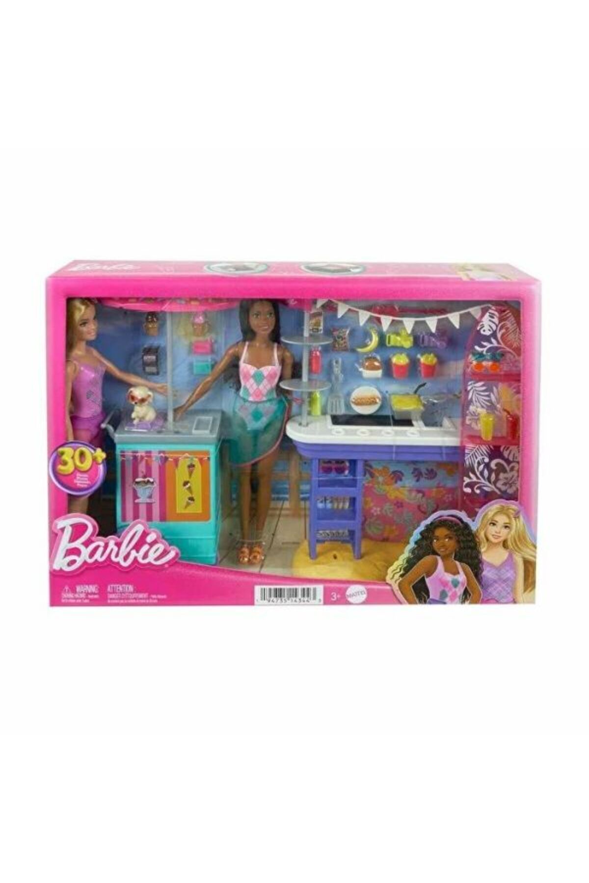MATMEL Mattel Malibu'nun Sahil Yiyecek Standı HNK9