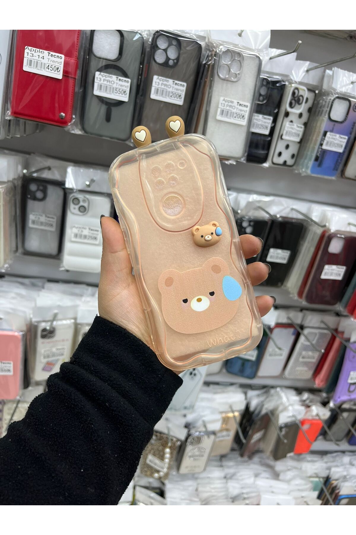 TECNOTREND Xiaomi Redmi Note 9 3D desenli kromi silikon kılıf